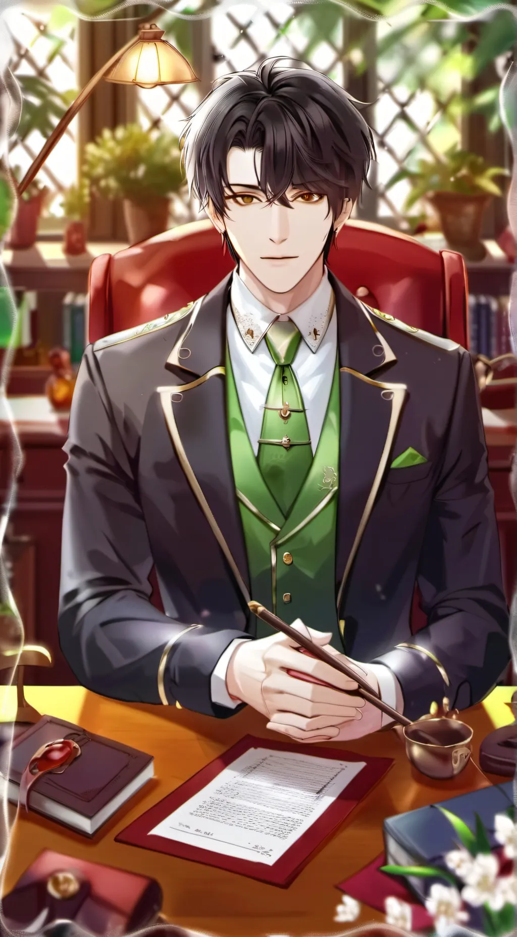 ai character: Mr. Damian background