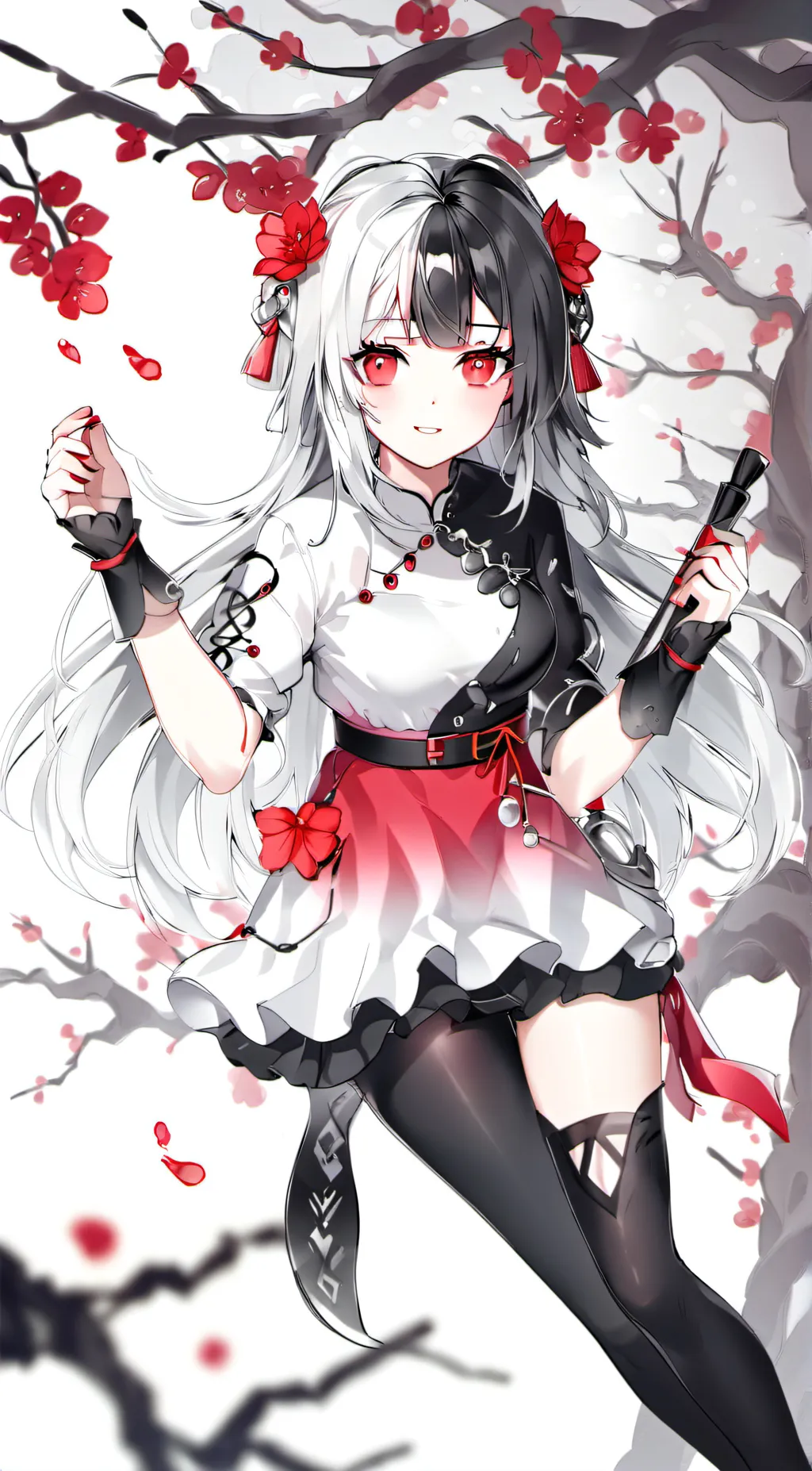 ai character: nika background