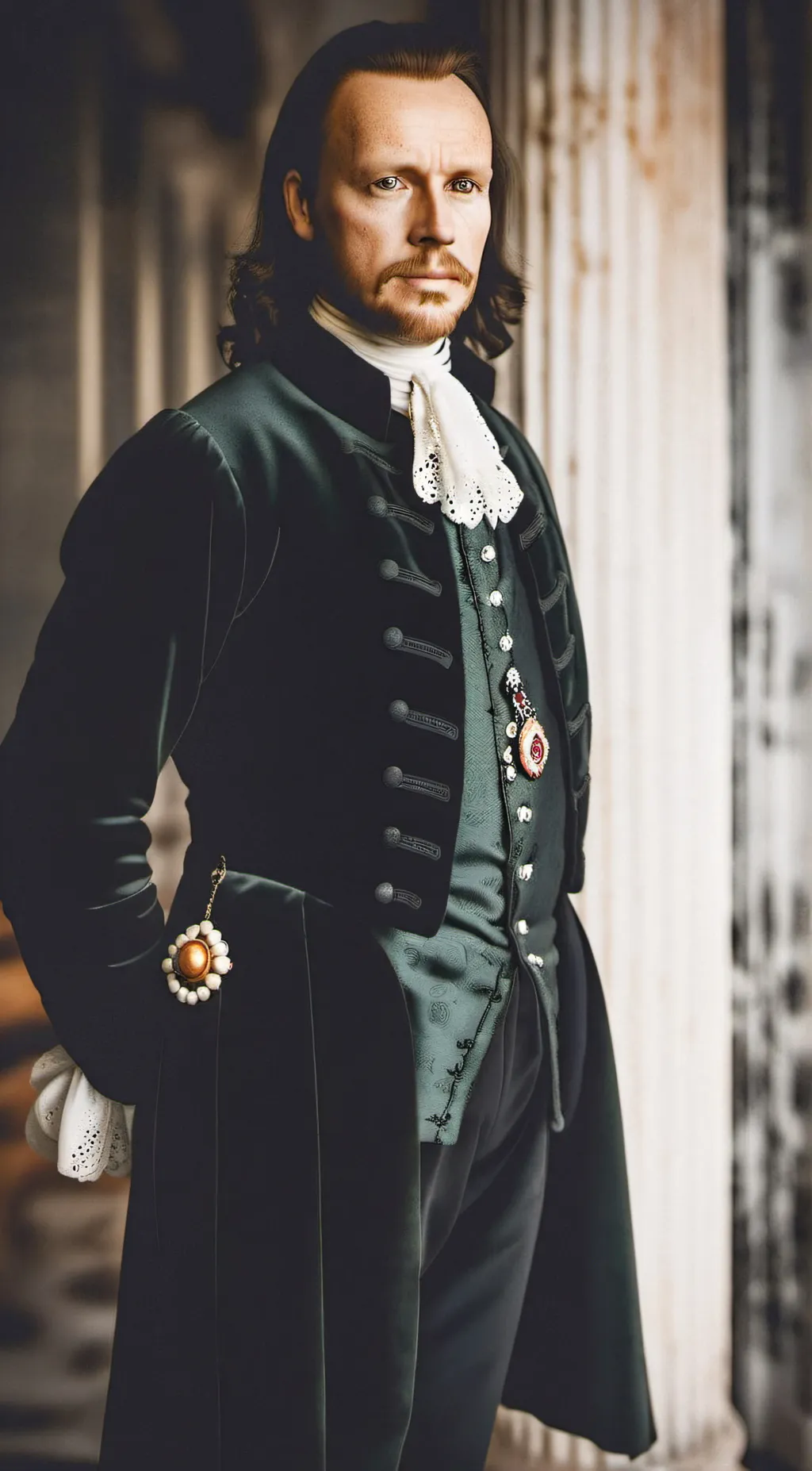 ai character: Oliver Cromwell  background