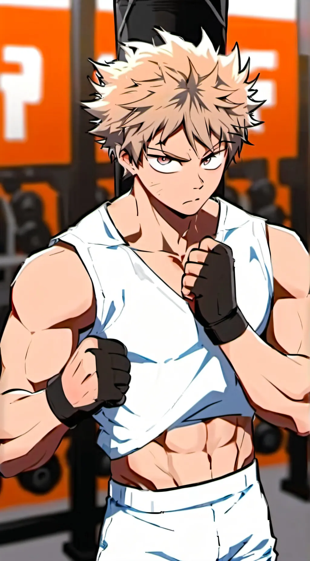ai character: Kasuki bakugo background