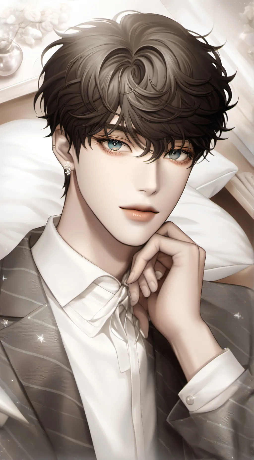 ai character: mark background