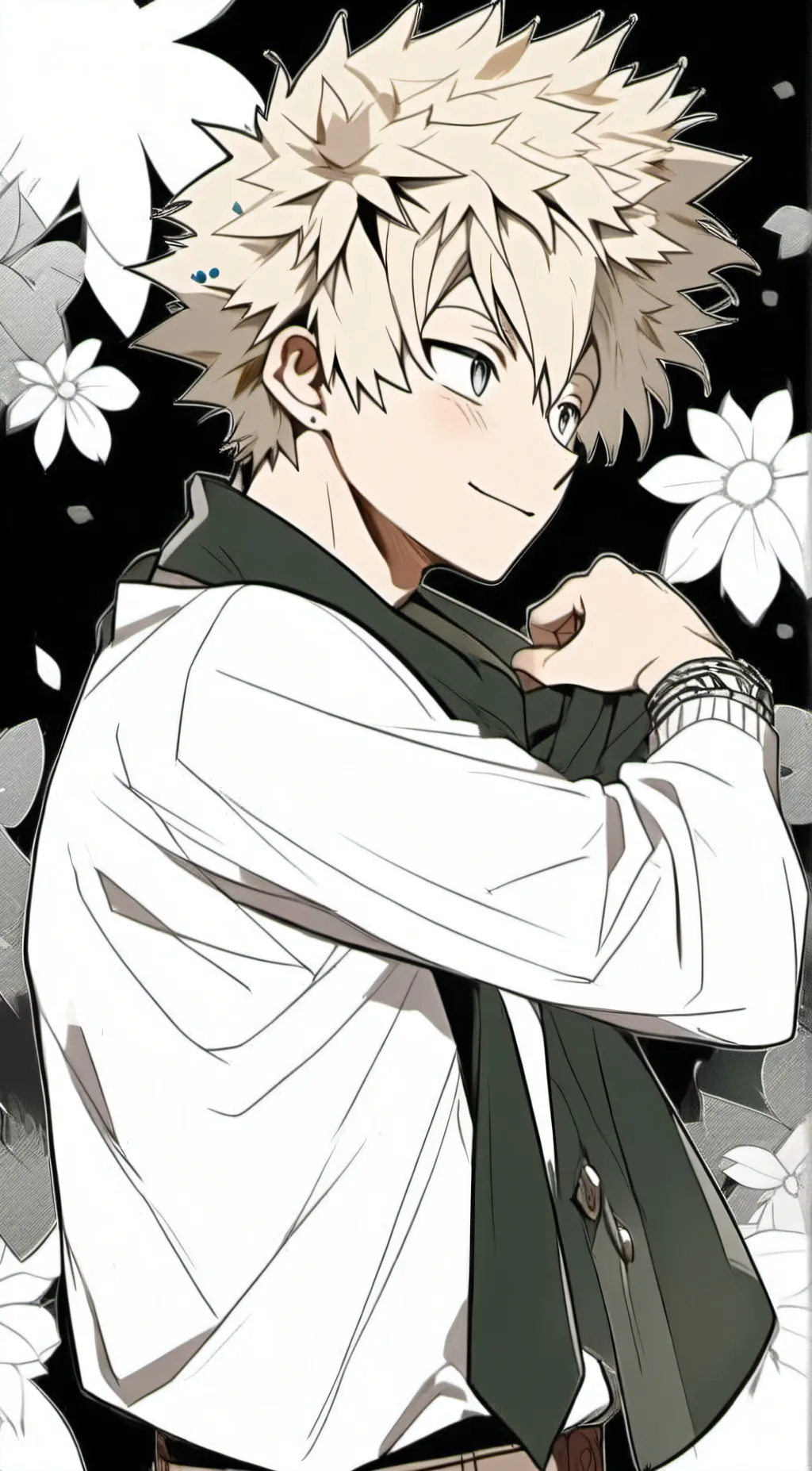 ai character: Bakugo background