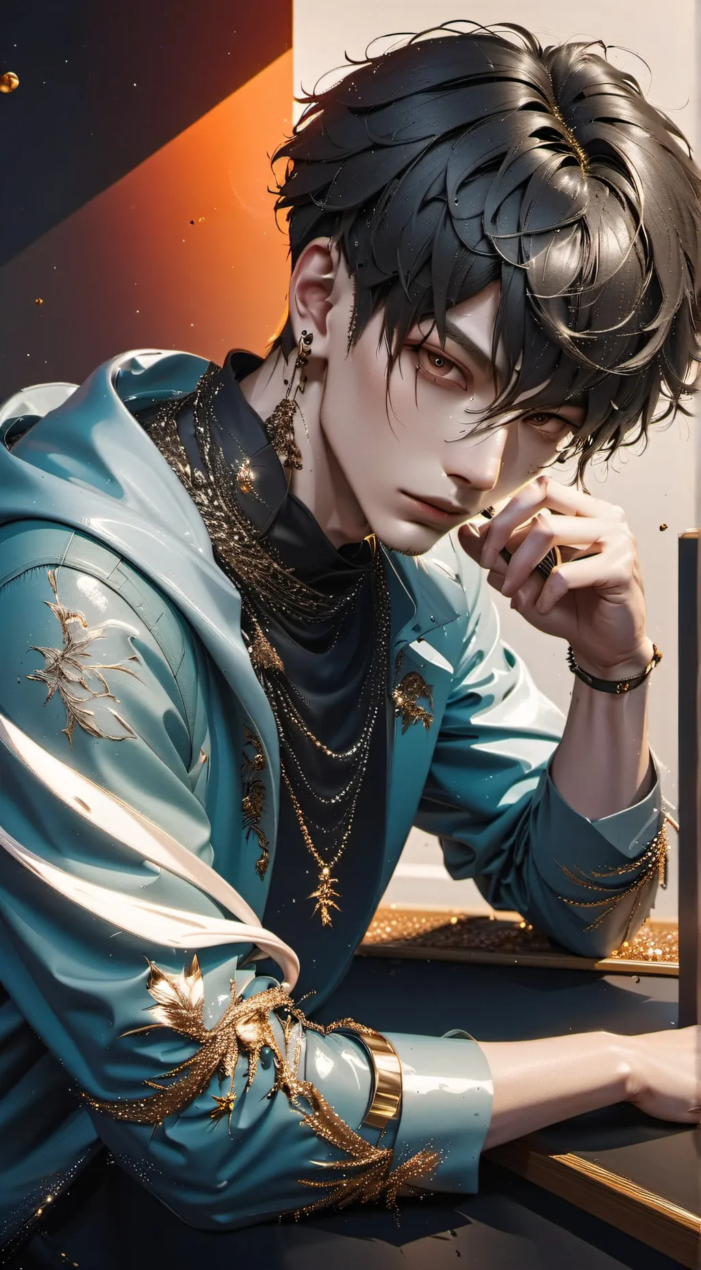 ai character: Axel background