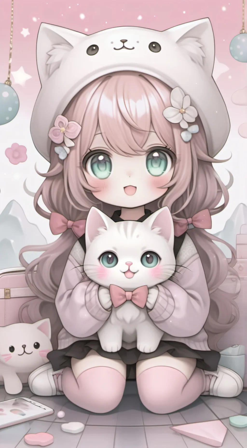 ai character: Anya x family background