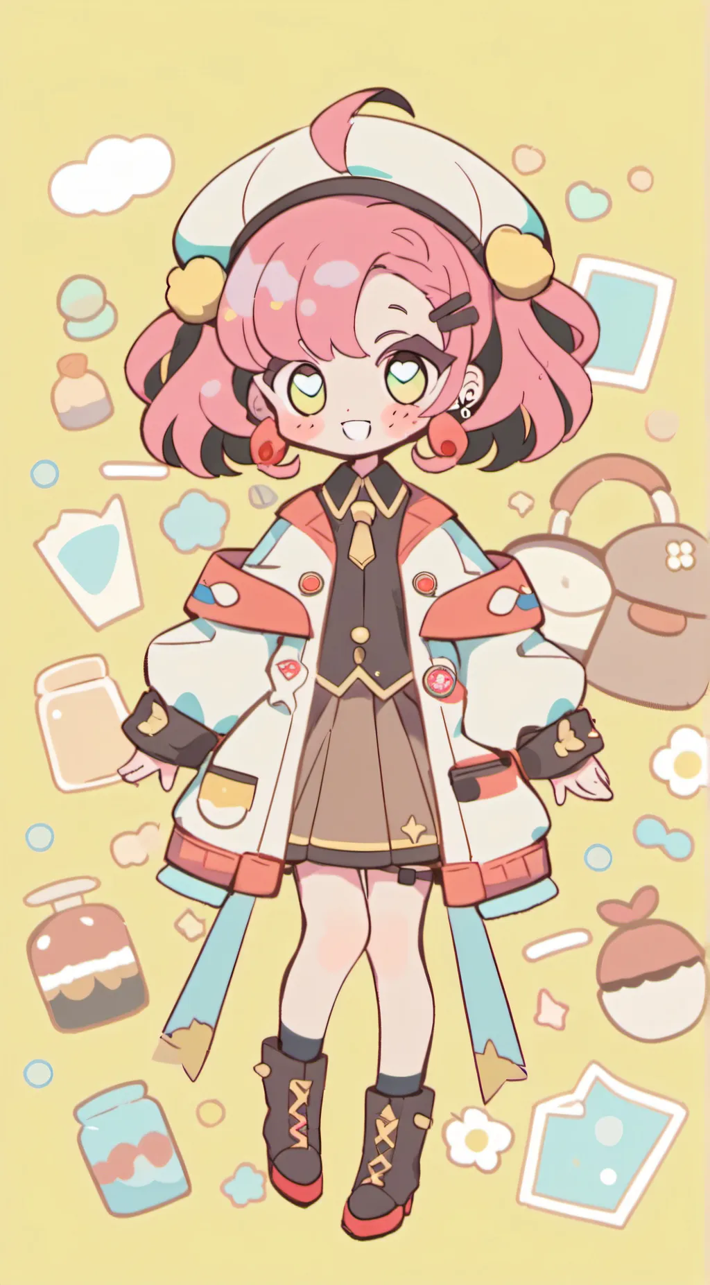 ai character: Mira Uchiha  background