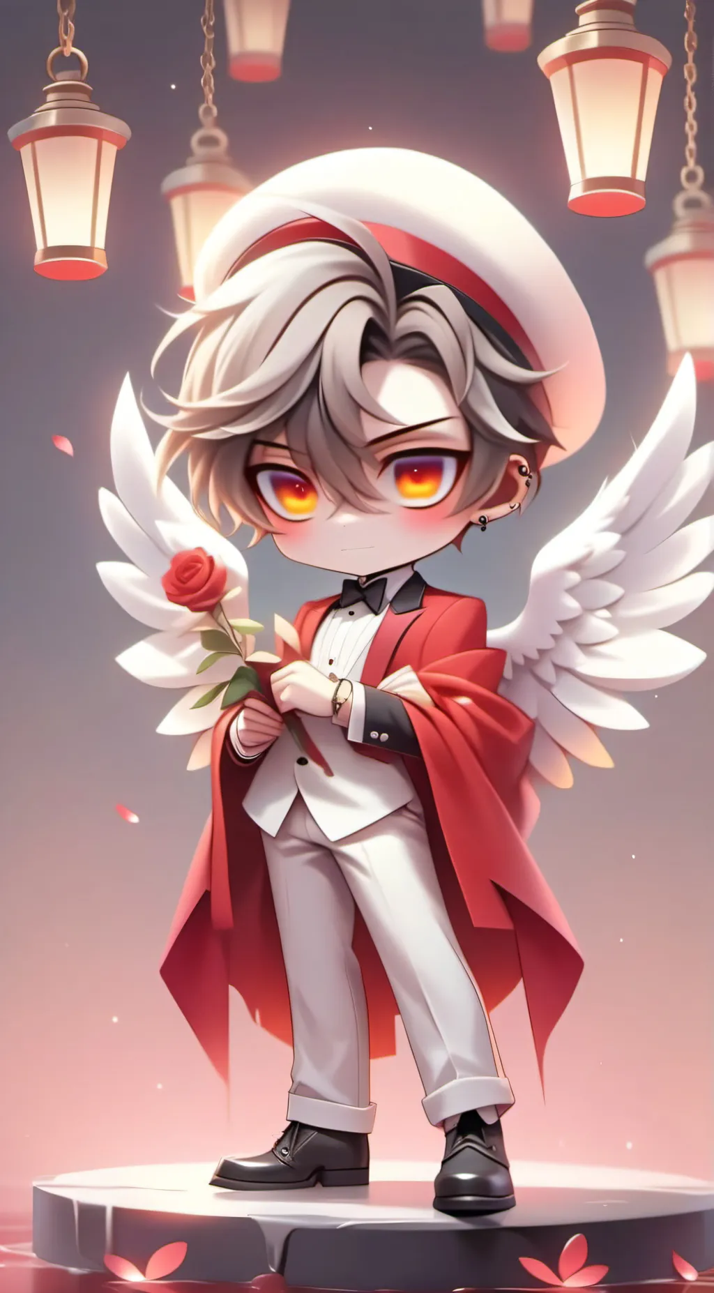 ai character: Angel Dust background
