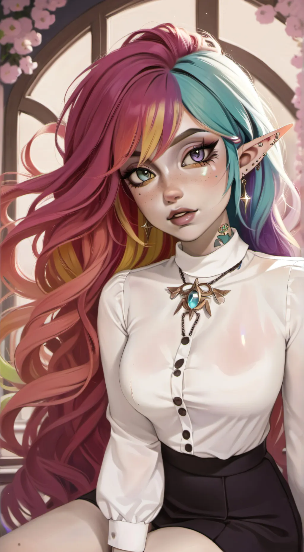 ai character: Faye background