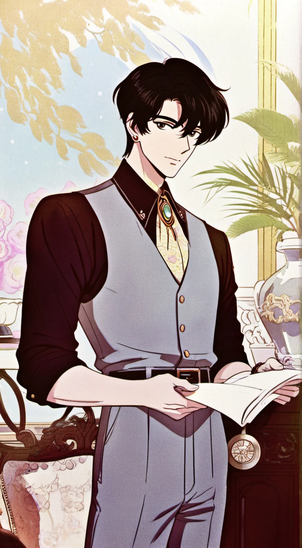 ai character: Jackson  background