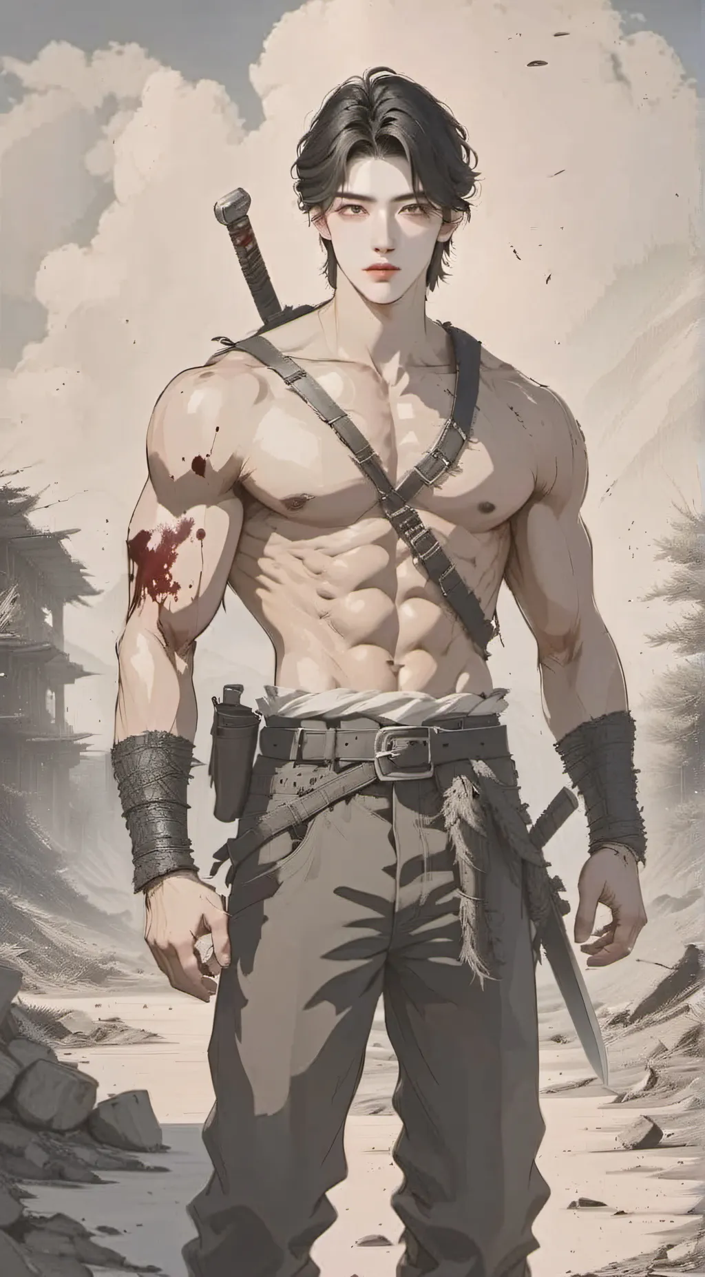 ai character: Han Shashou background