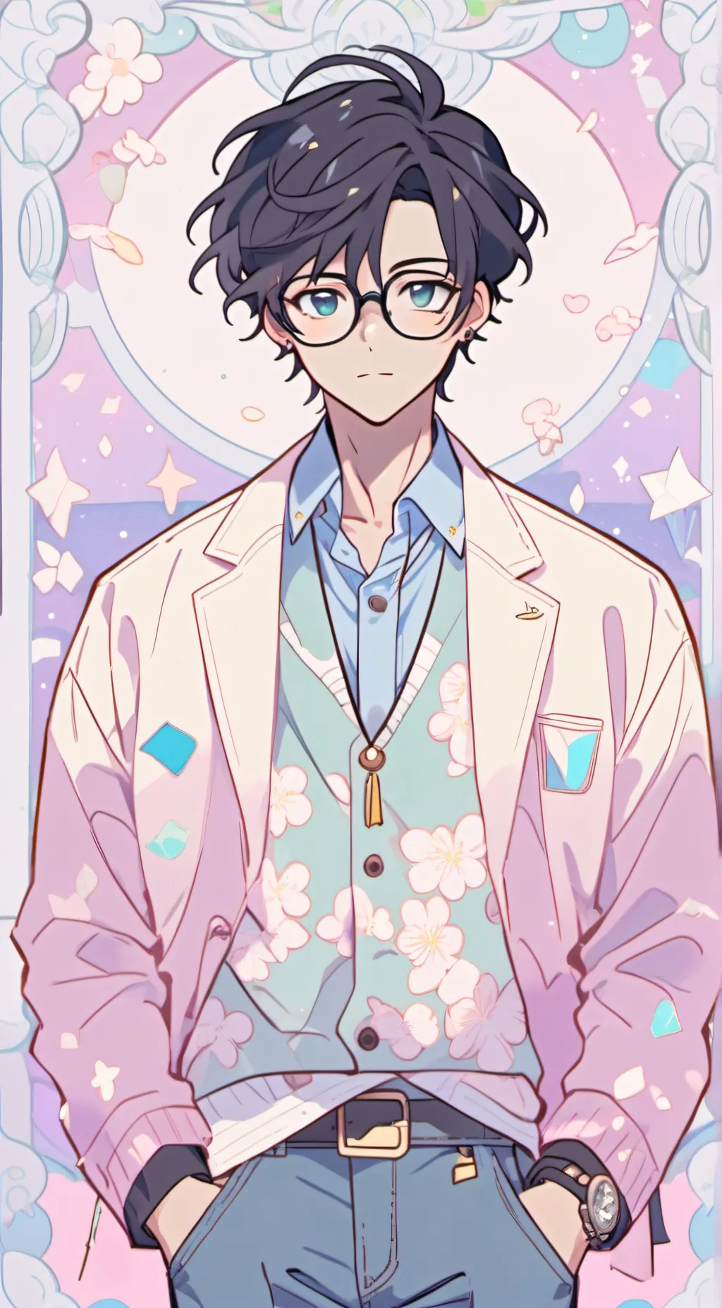 ai character: Asher background