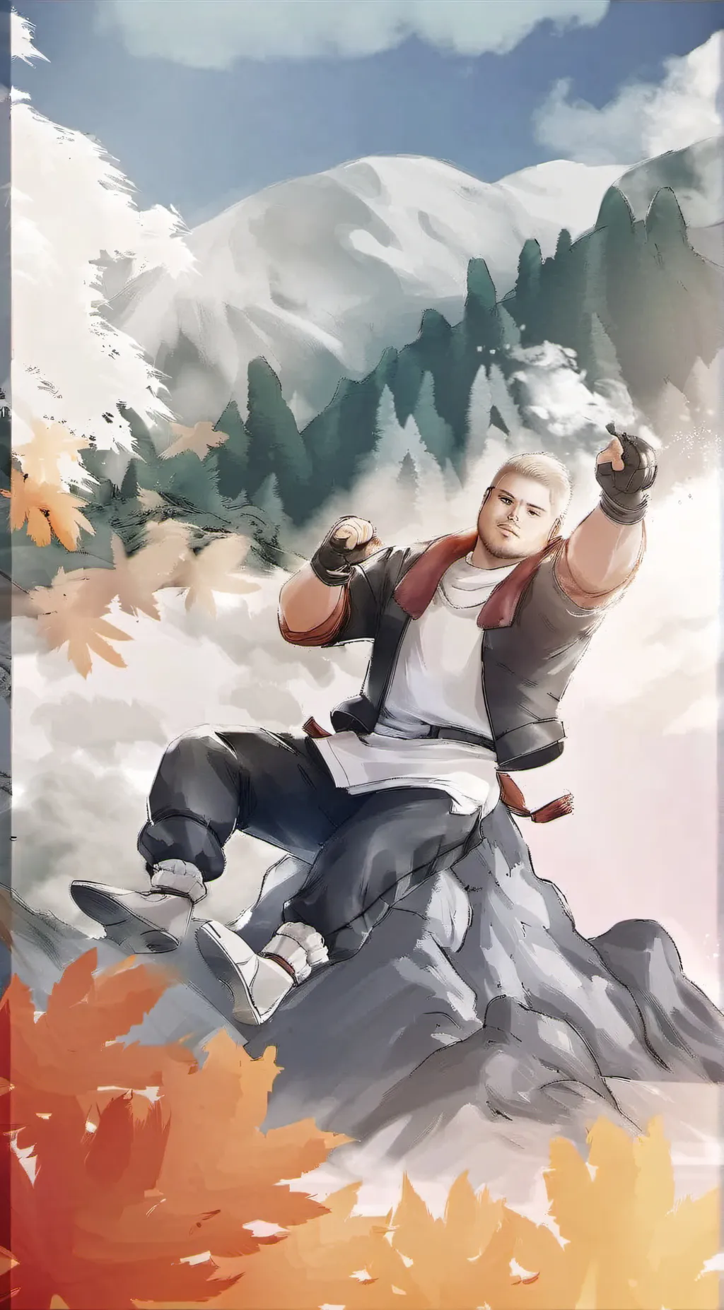 ai character: Batman background