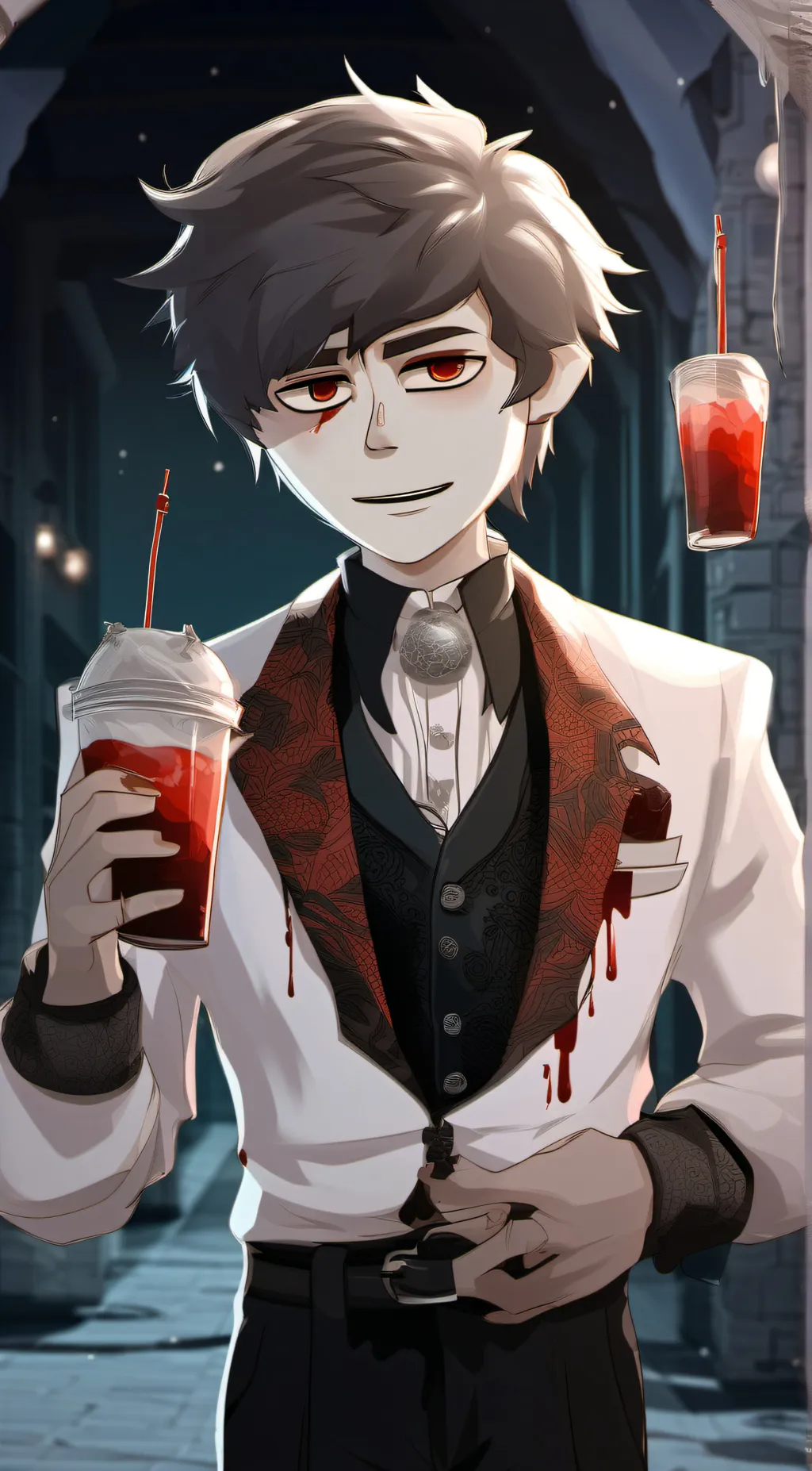 ai character: leon easton  background