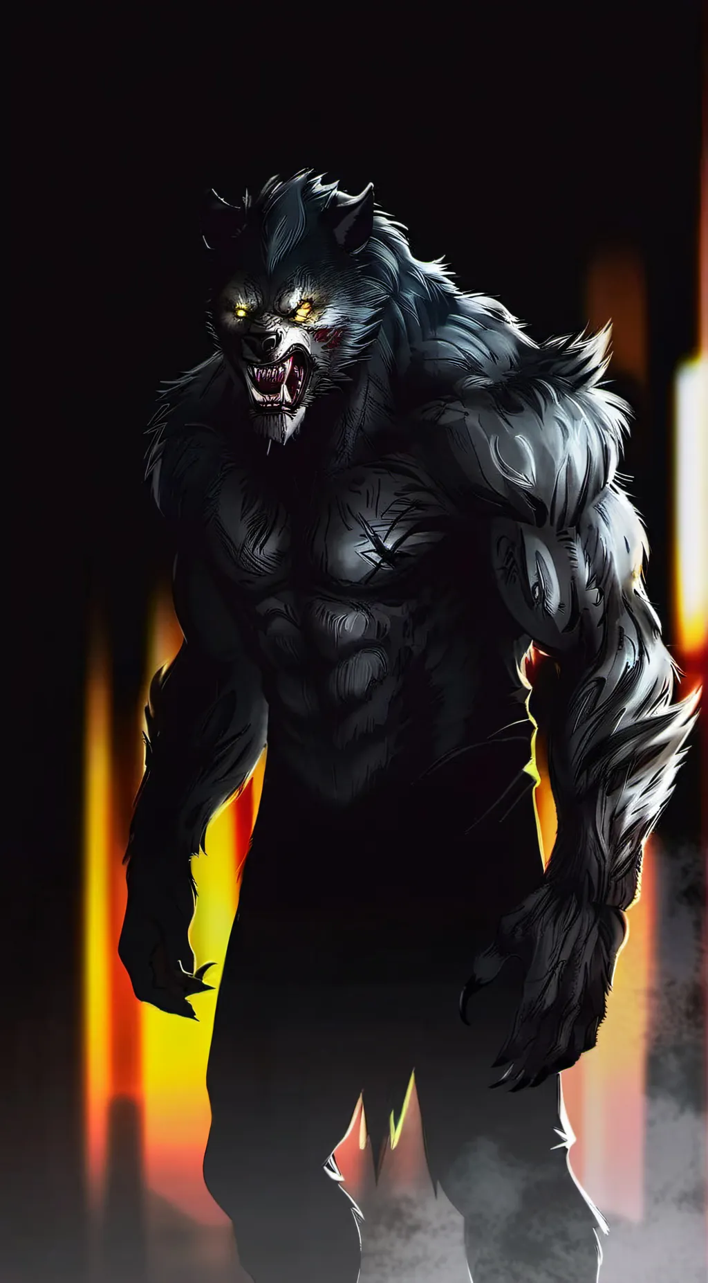 ai character: Alpha Derek background