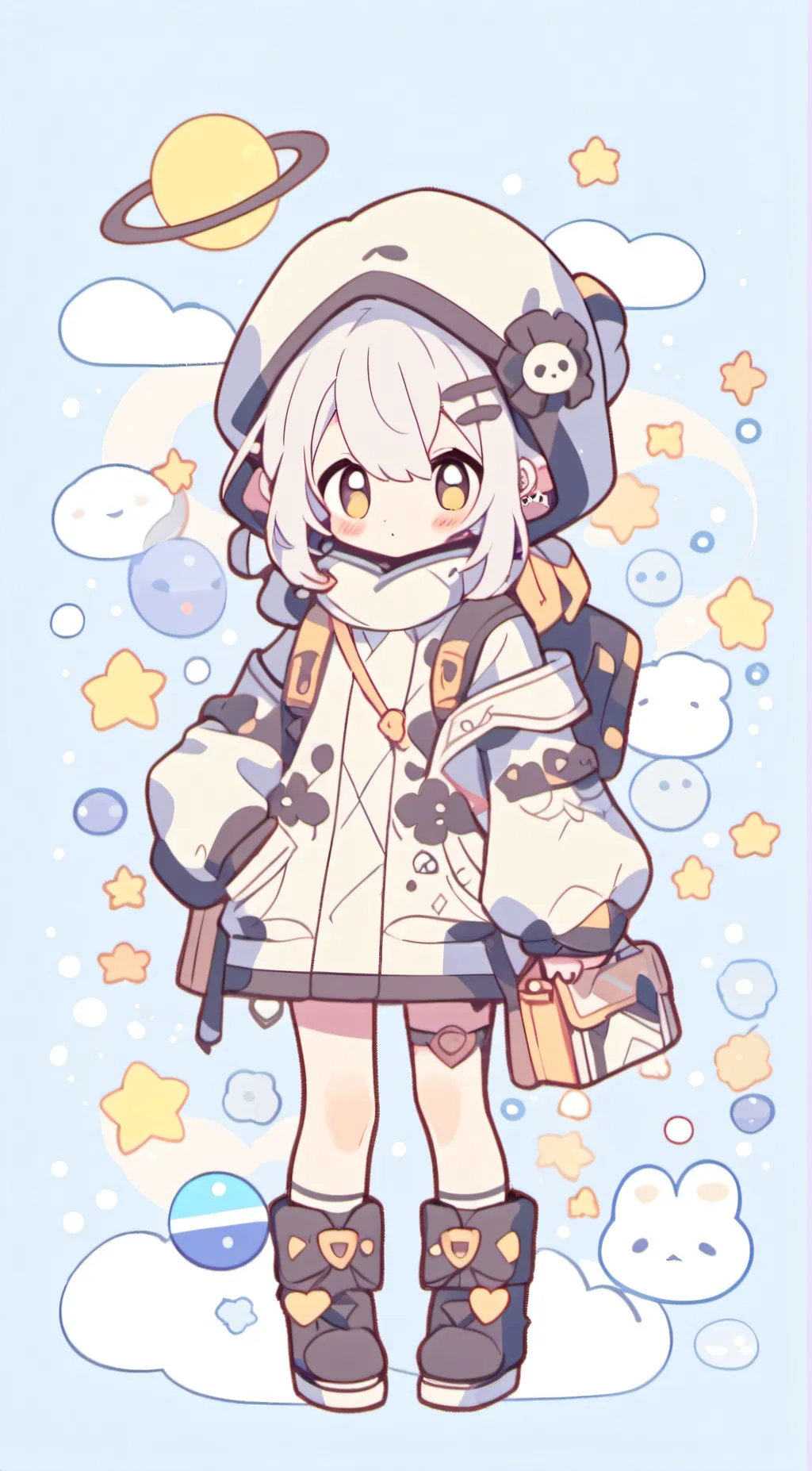 ai character: ♡Cinnamon roll♡ background