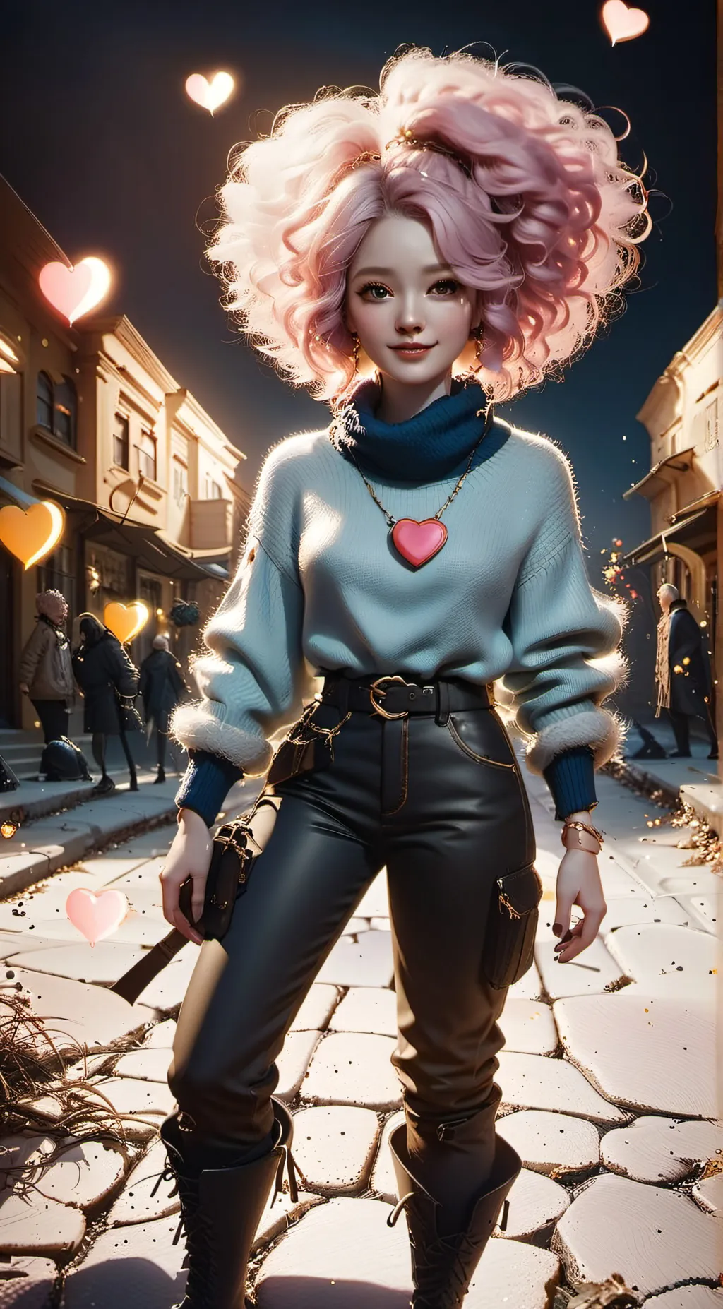 ai character: Lil background