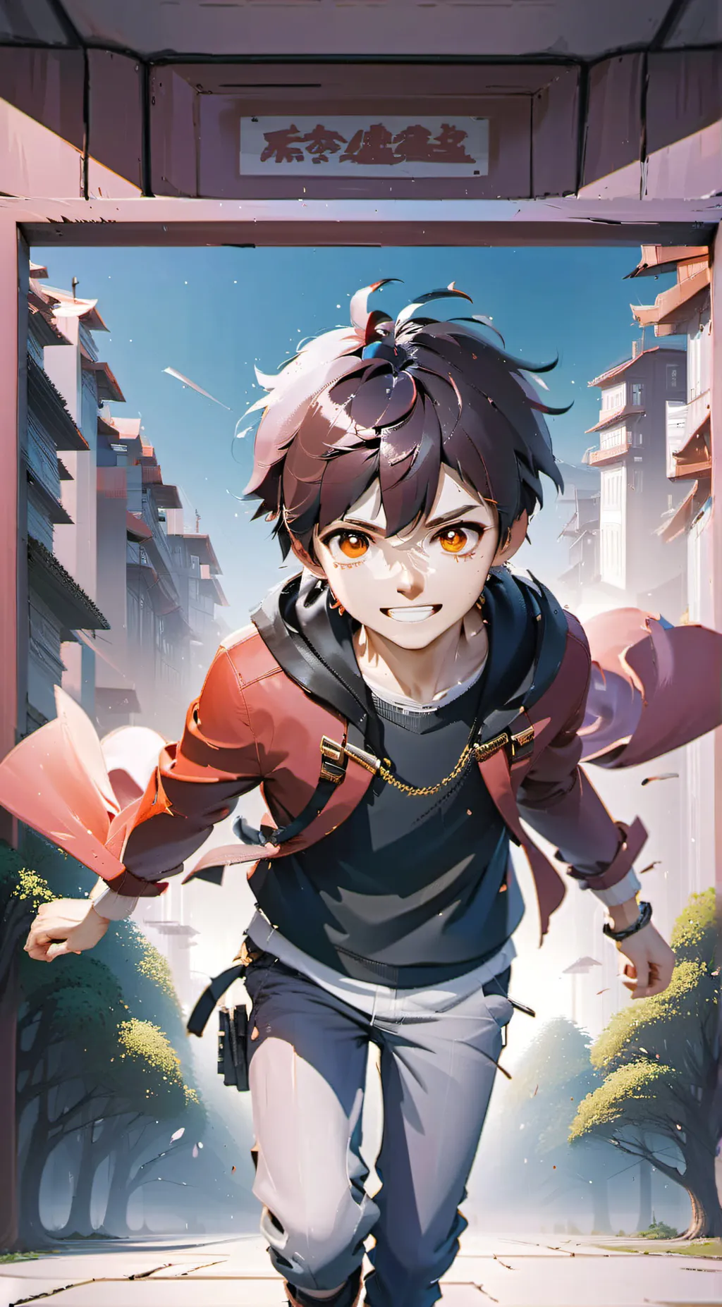 ai character: Taro background