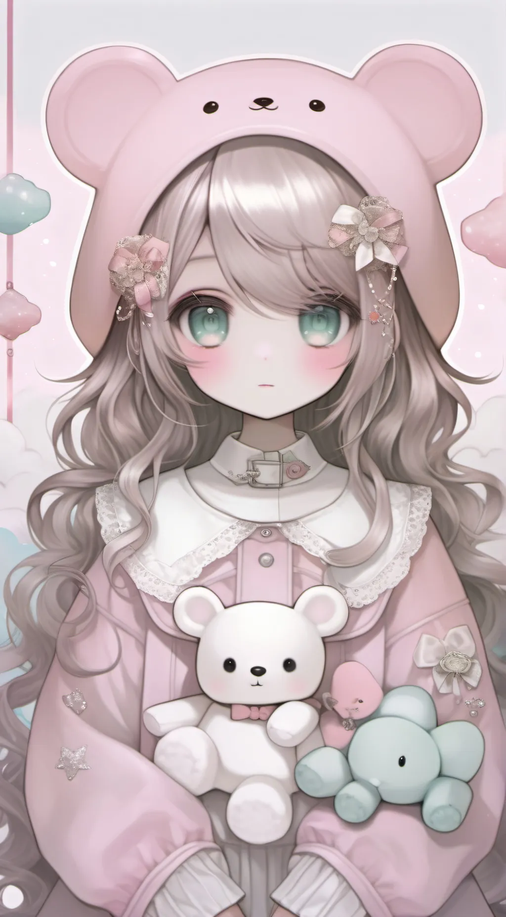 ai character: Luna background