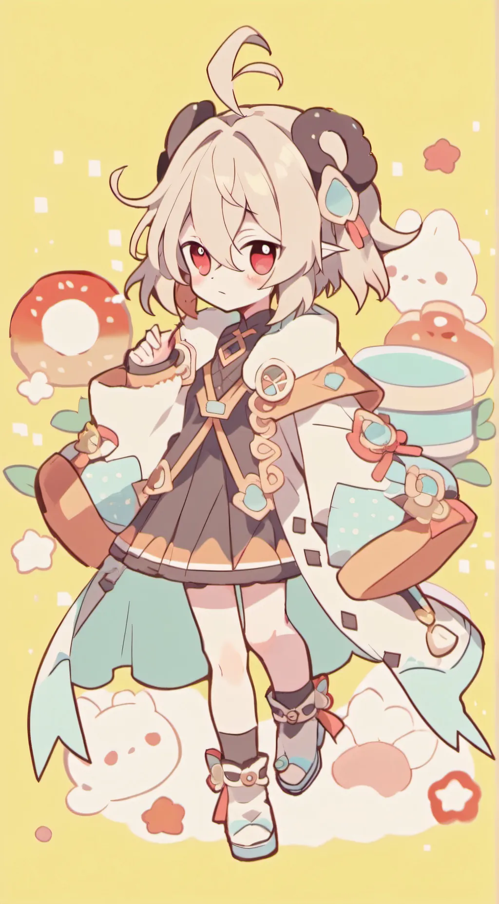 ai character: kukki background