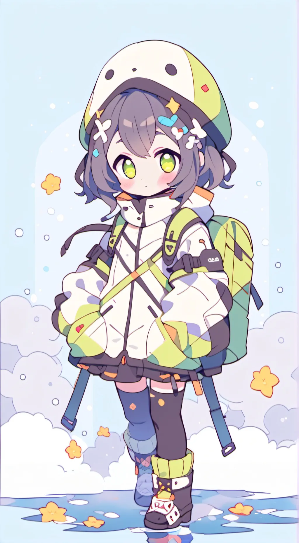 ai character: michael  background