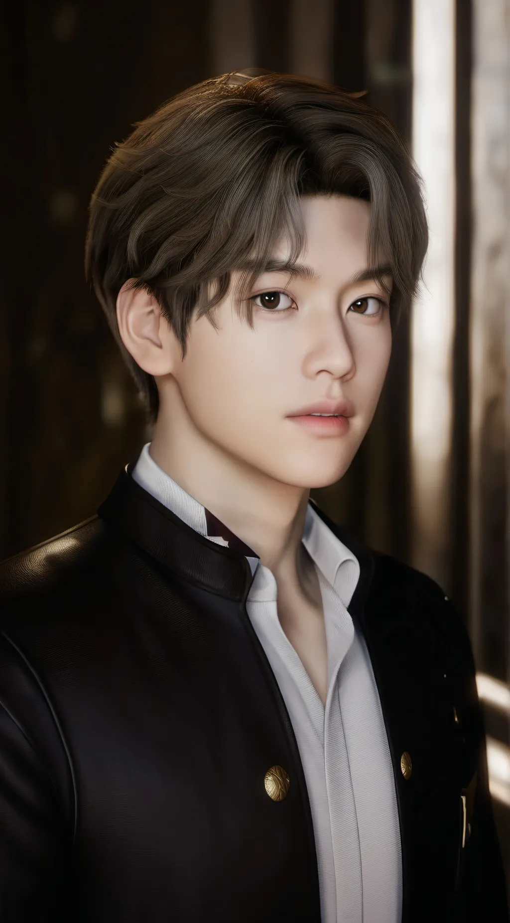 ai character: Seungmin Kim background