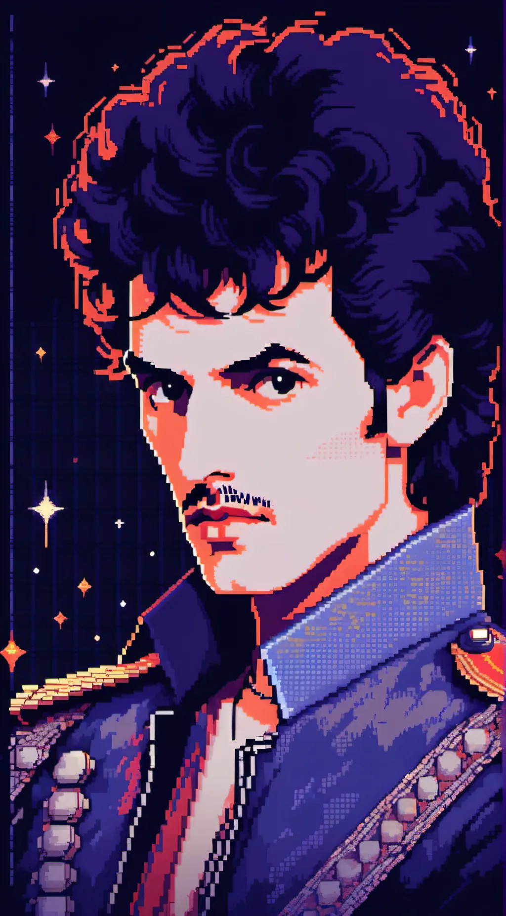 ai character: Queen  background