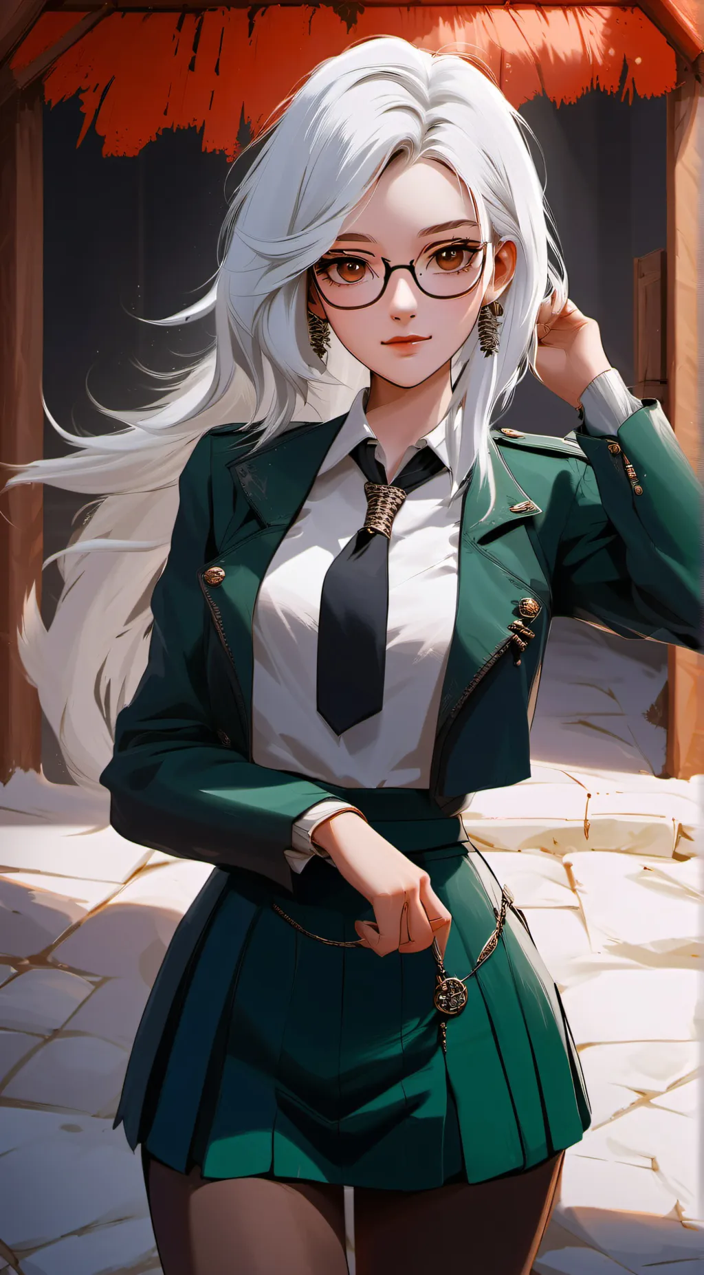 ai character: Angela background