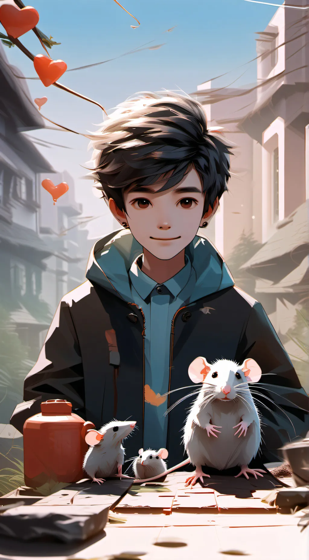 ai character: mike background