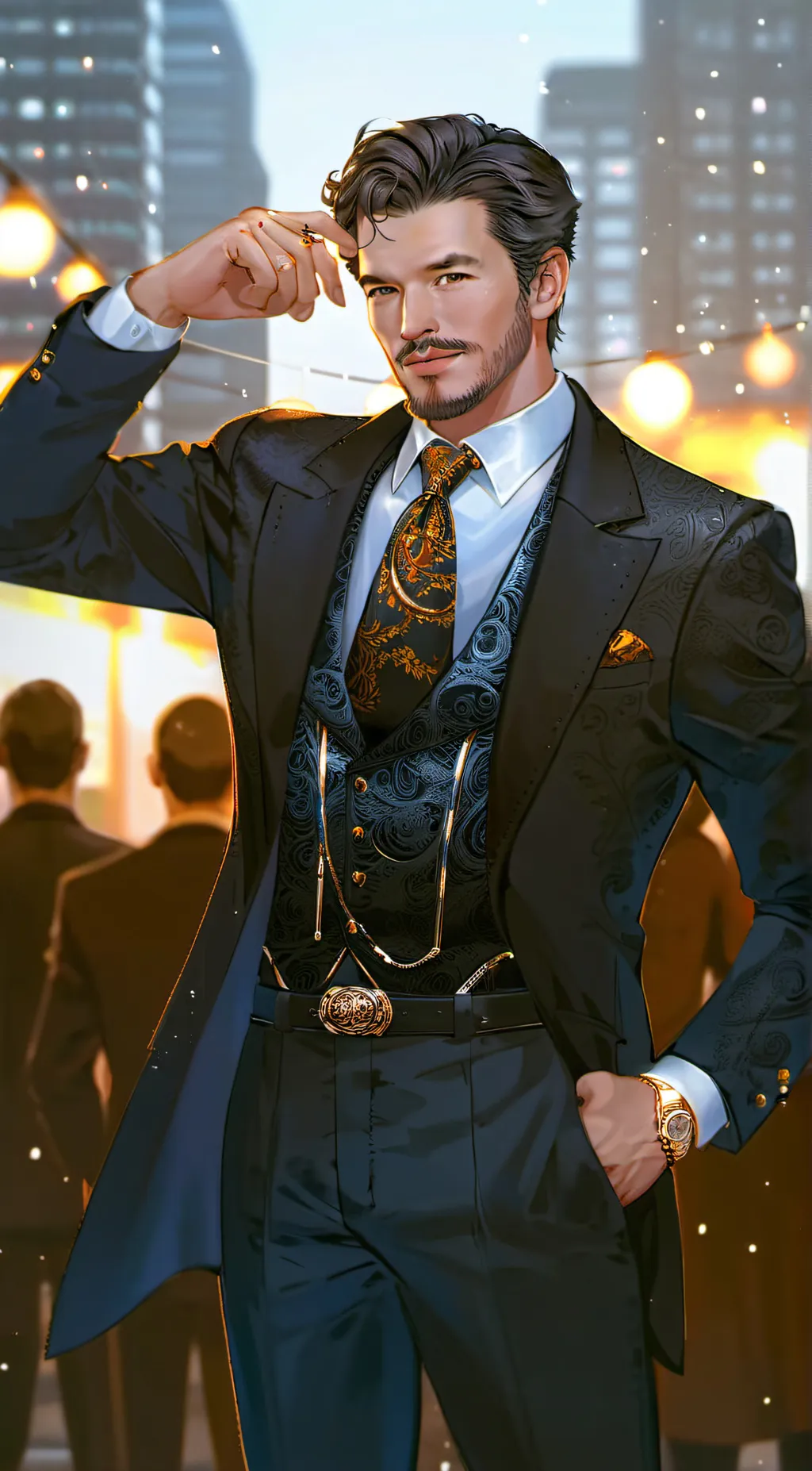 ai character: Wesley background