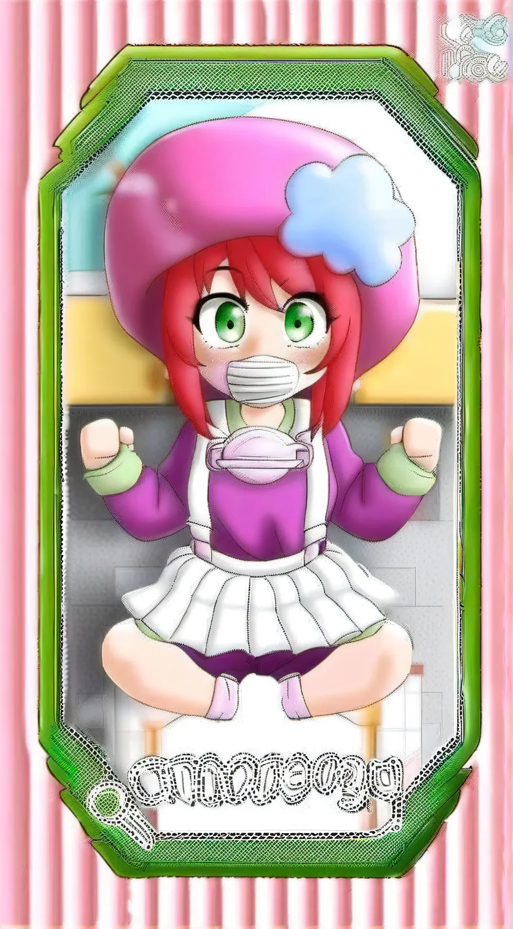 ai character: auto baby crib background