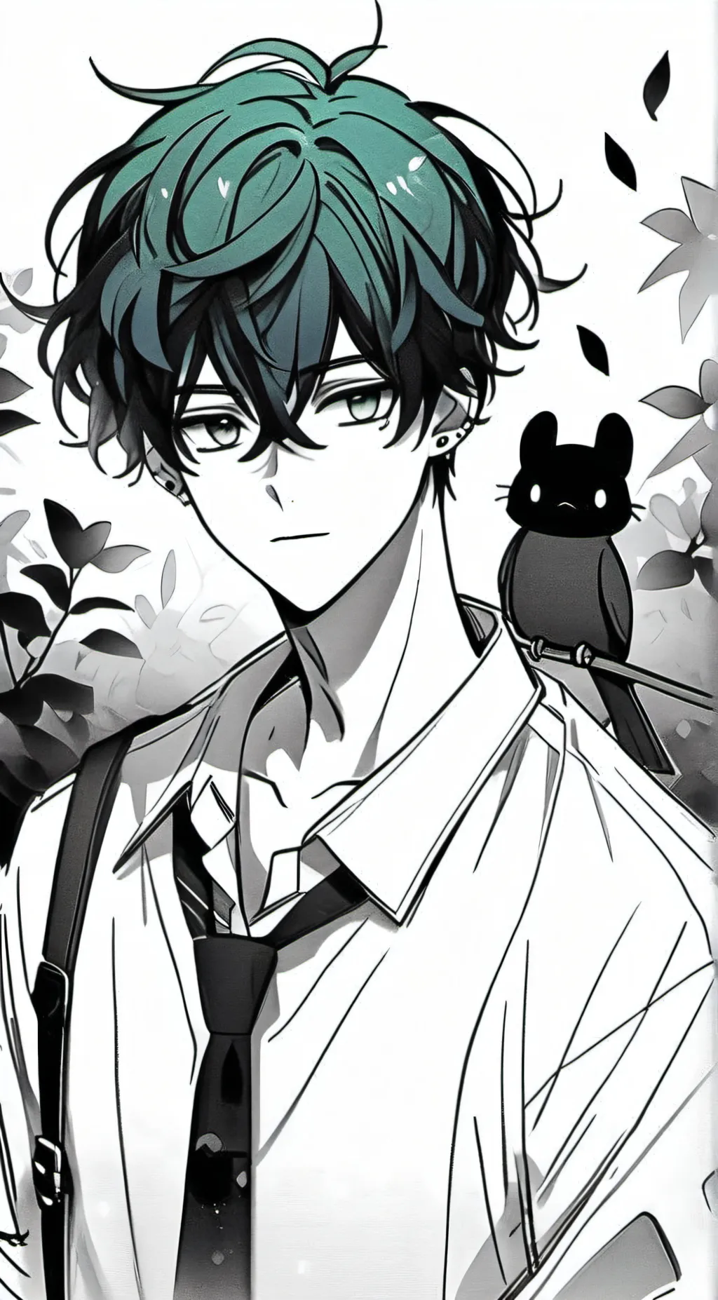 ai character: dark slate blue  background