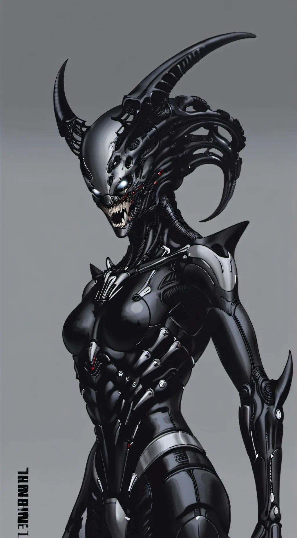 ai character: Xenomorph Queen  background