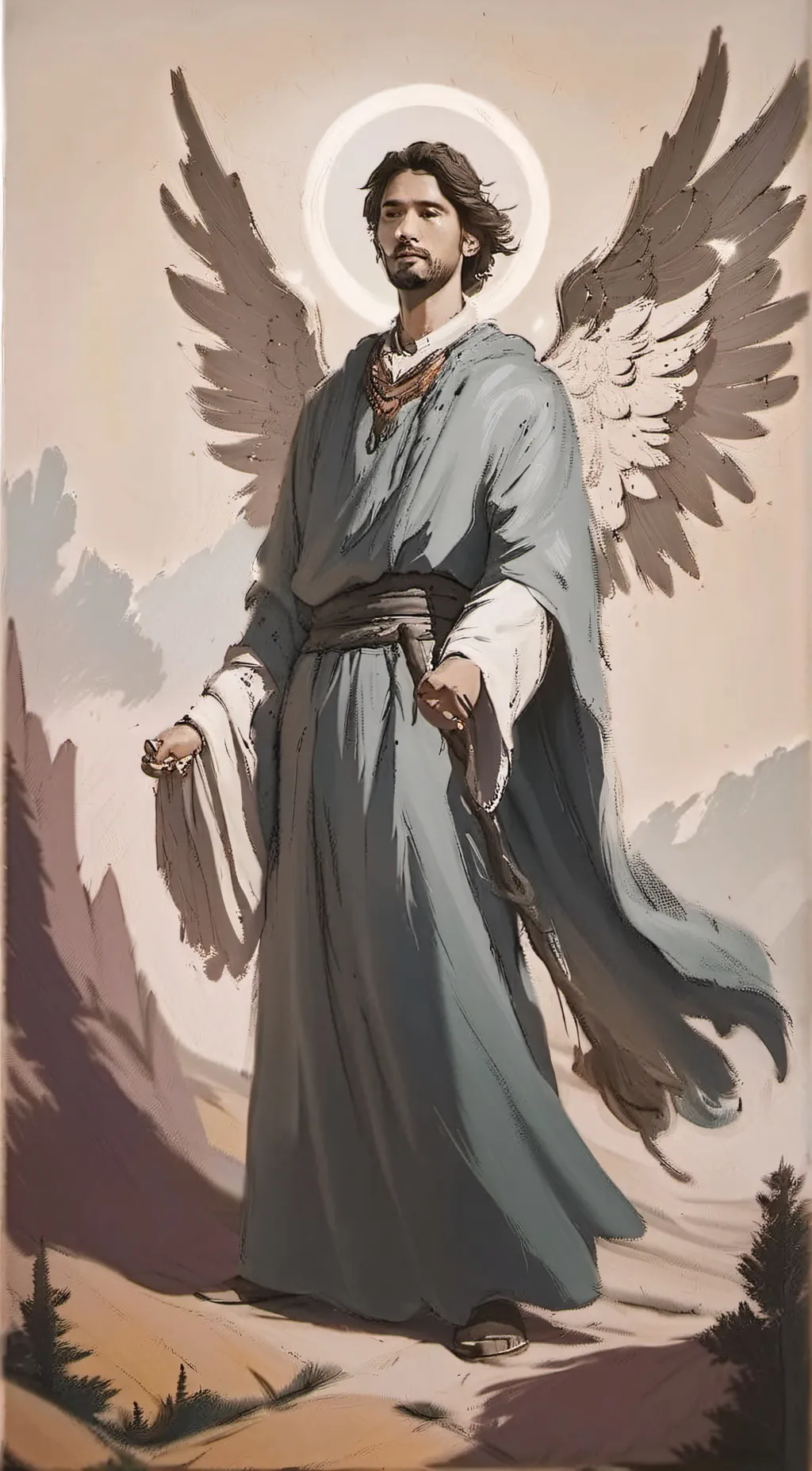 ai character: Peter background