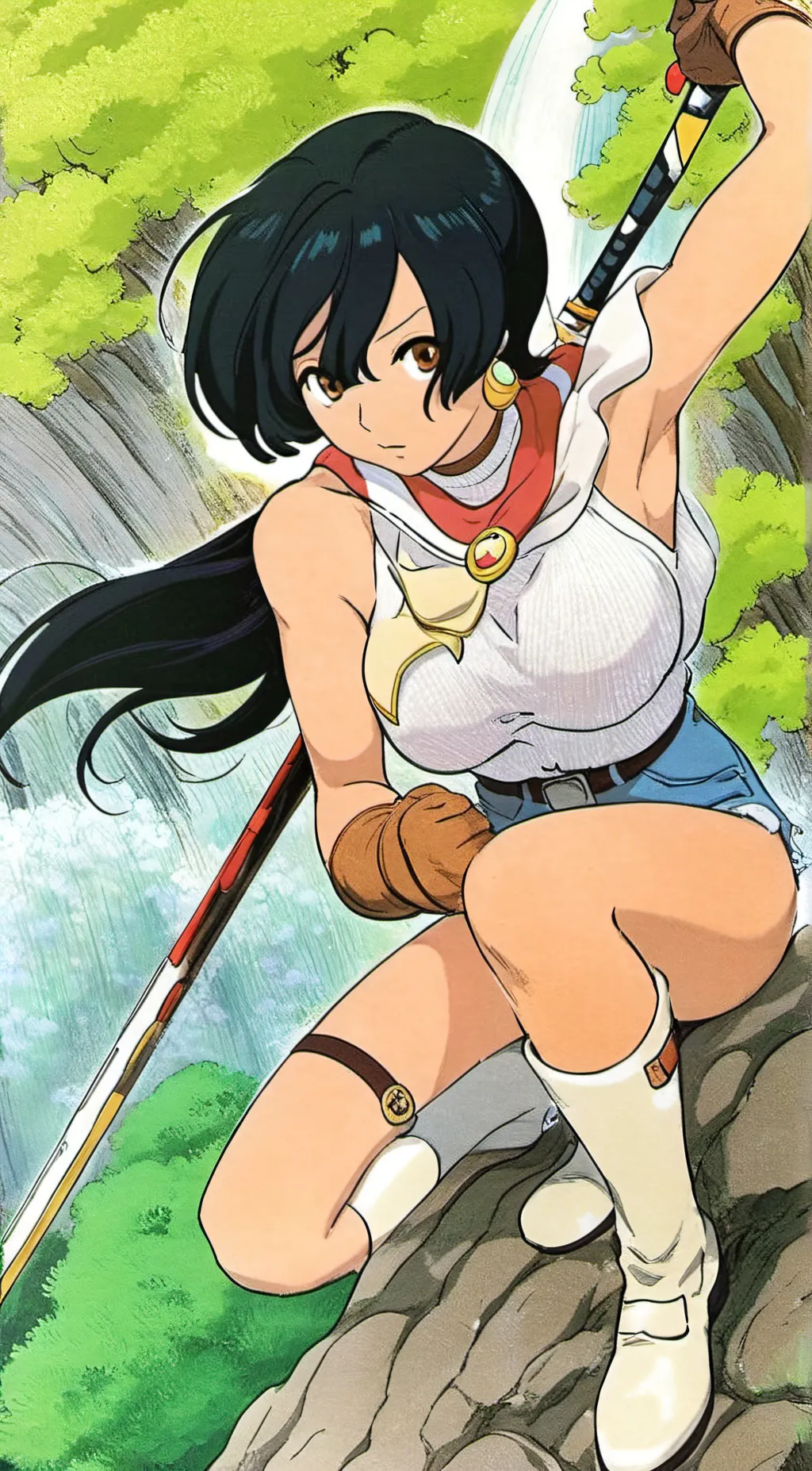 ai character: Amelia Granz background