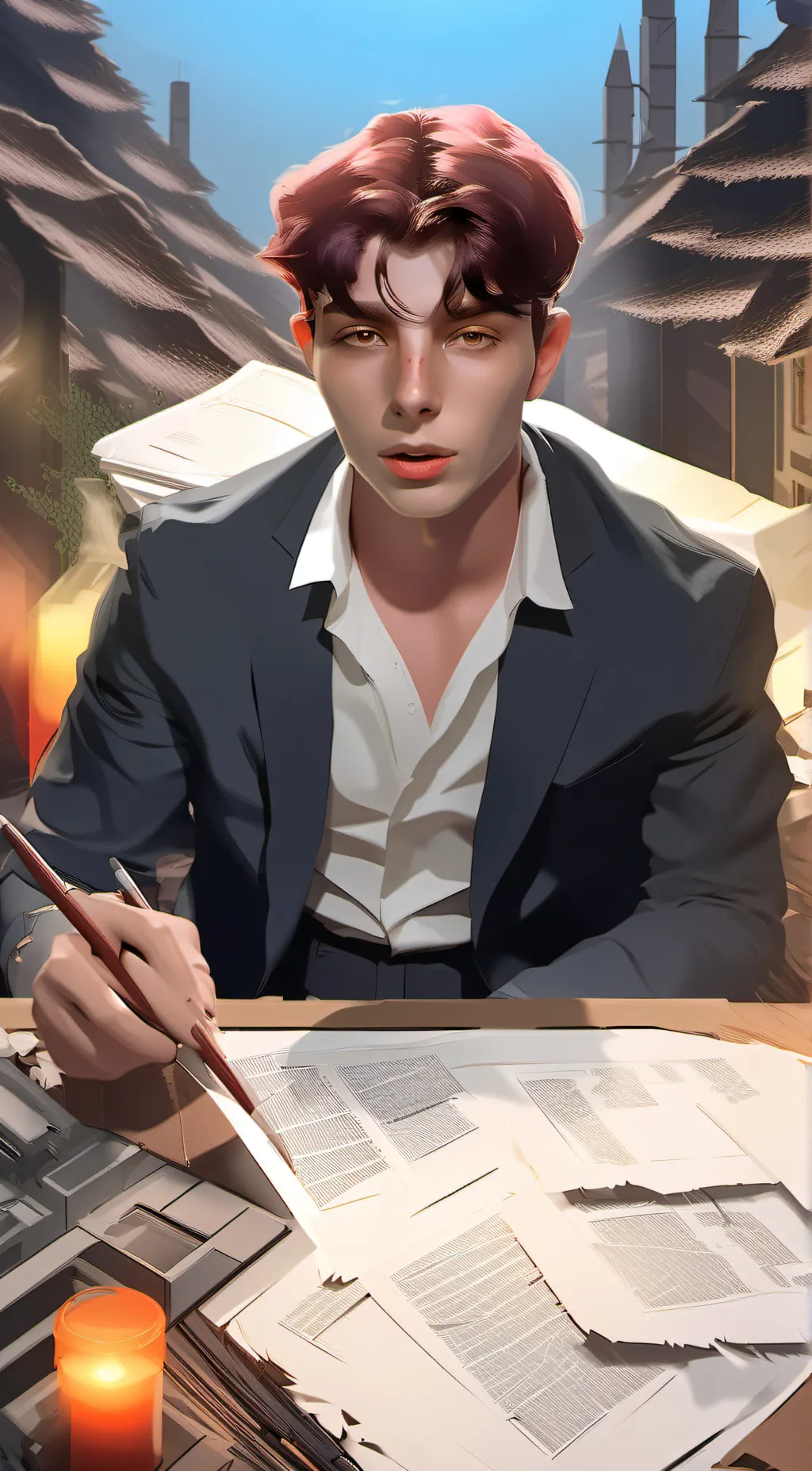 ai character: Bff background