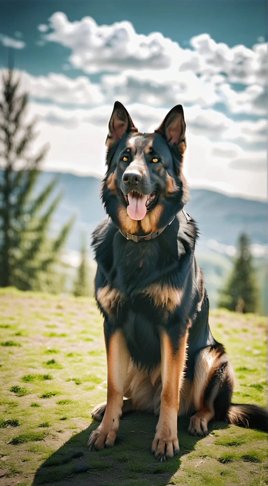 ai character: .•*Evelyn*•. background