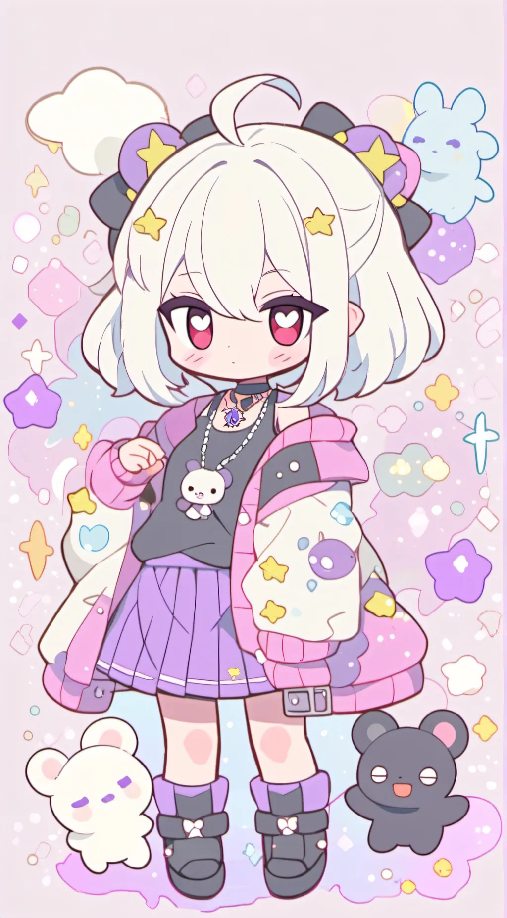 ai character: Yuki (Me) background