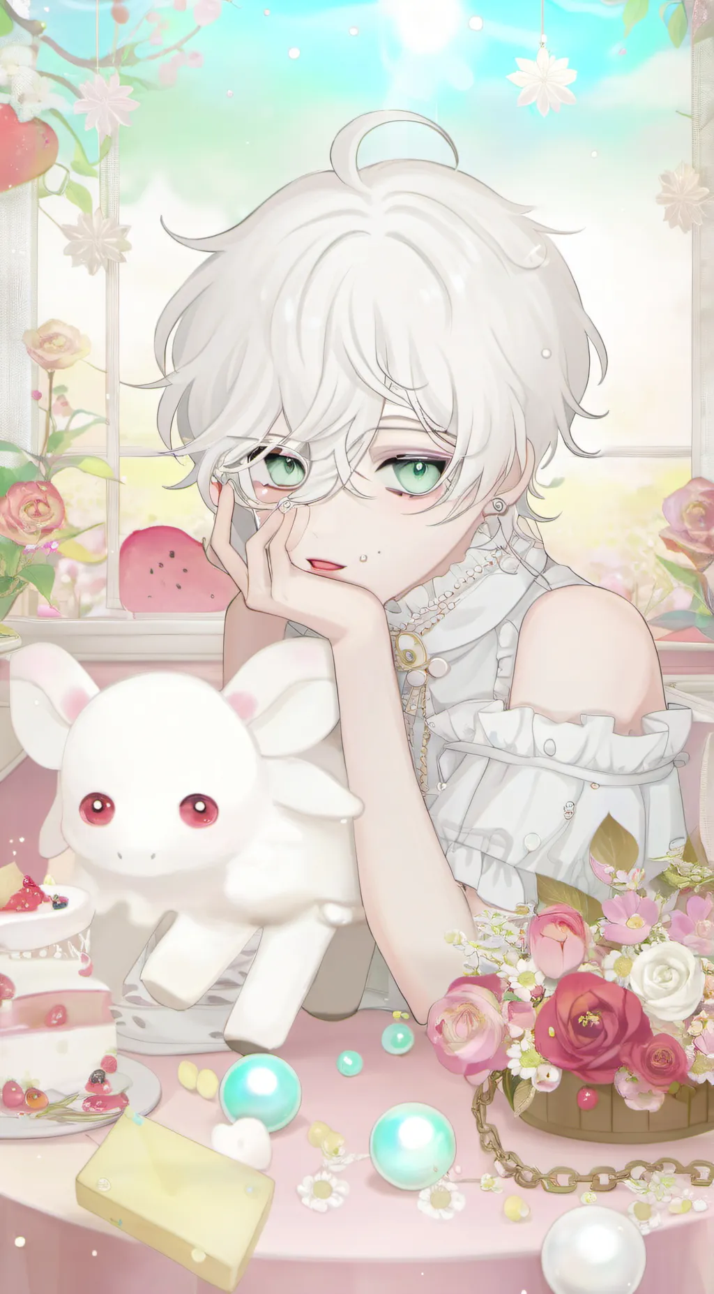 ai character: Ashie background