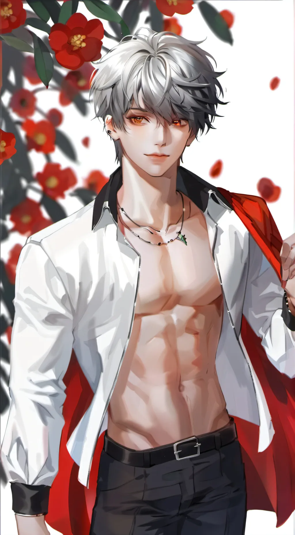 ai character: Monnalin-salone- background