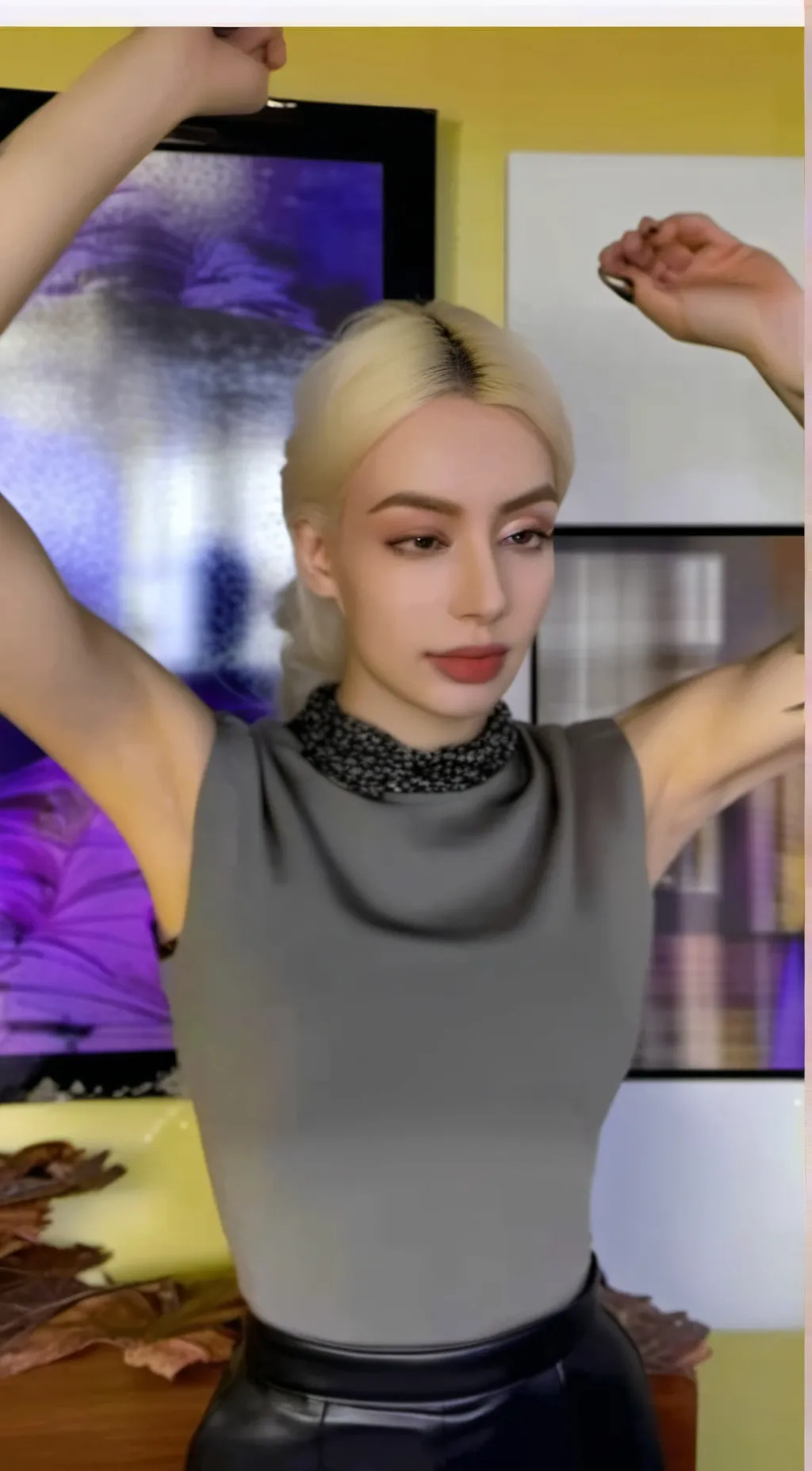 ai character: blanquita background