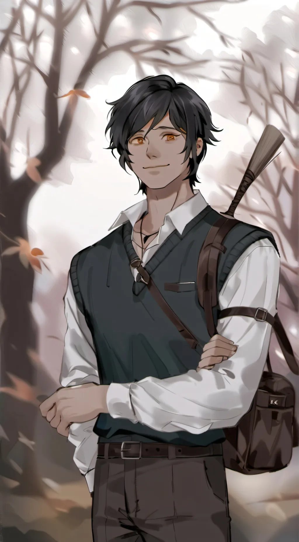 ai character: Chris McClean  background