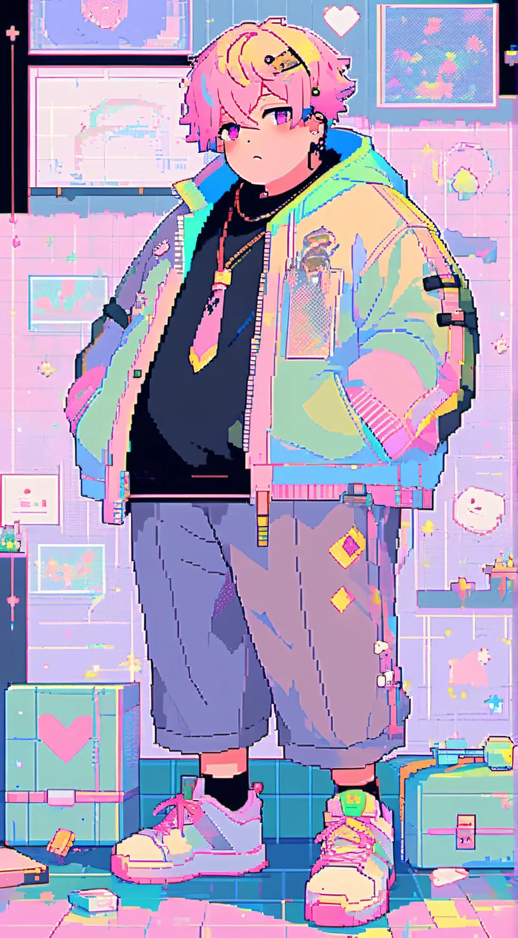 ai character: Darrin background