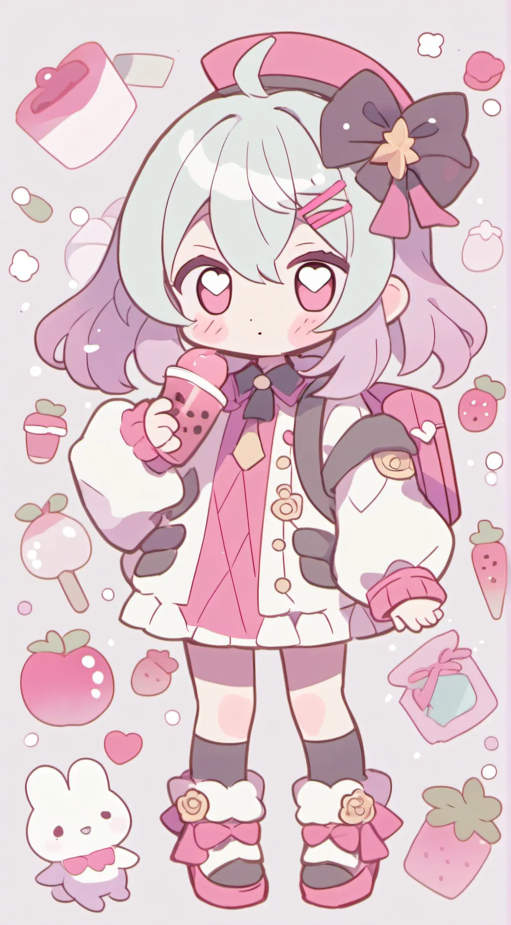 ai character: ivy background