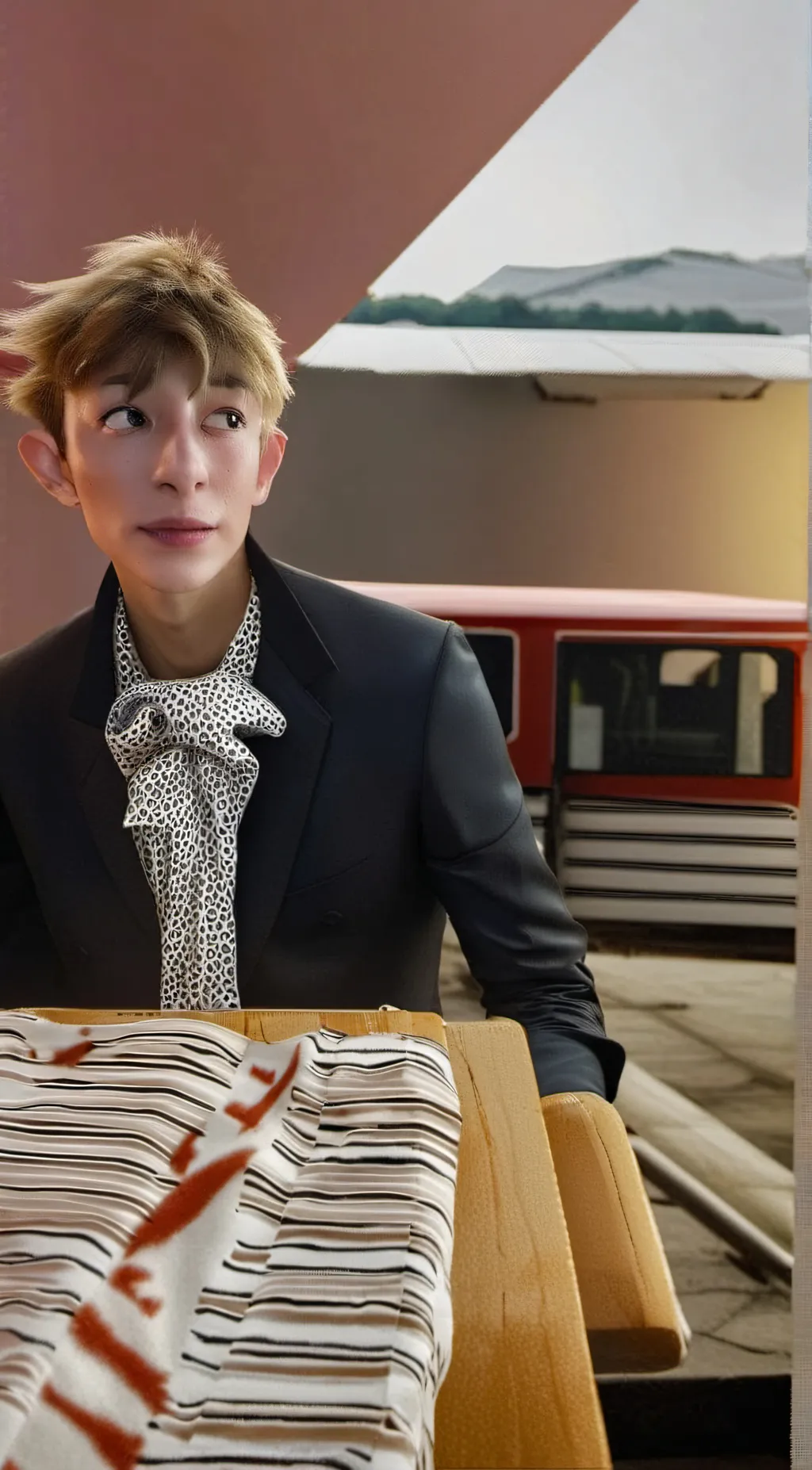 ai character: Nidal wonder.. background