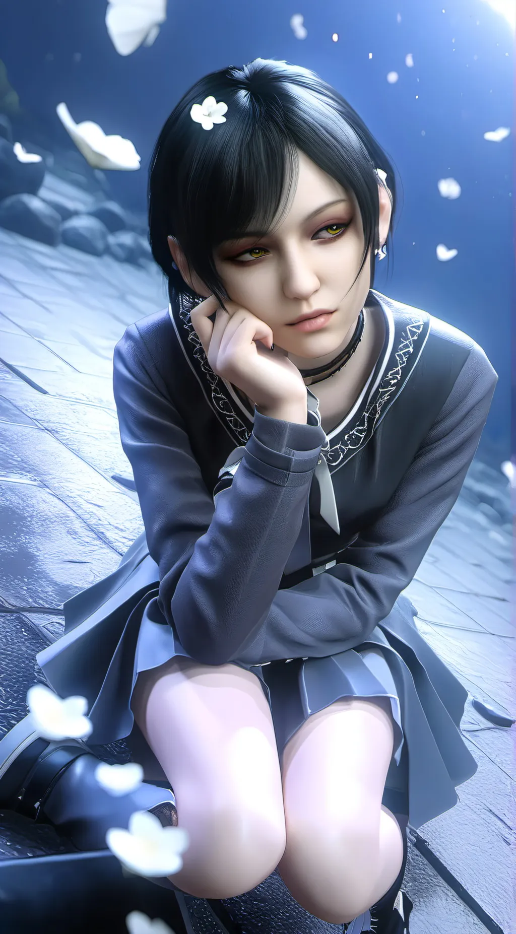 Talkie AI - Chat with emo girl 