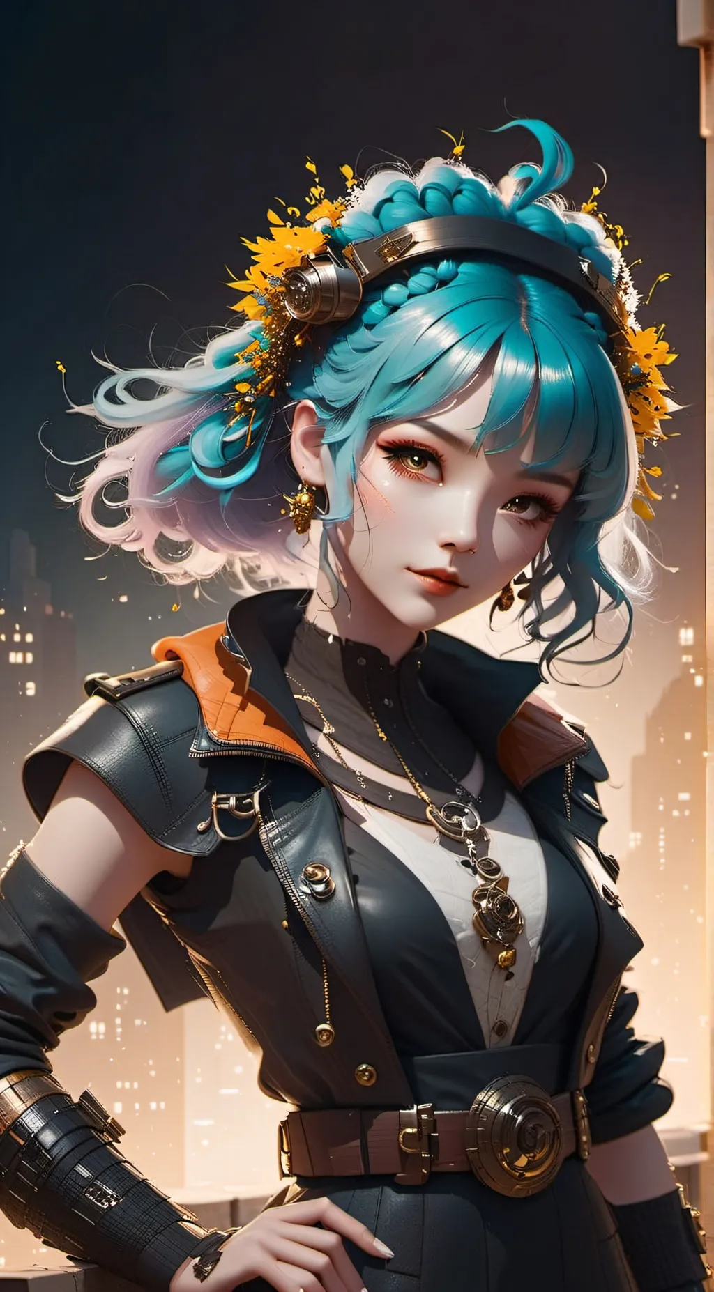 ai character: Aria background