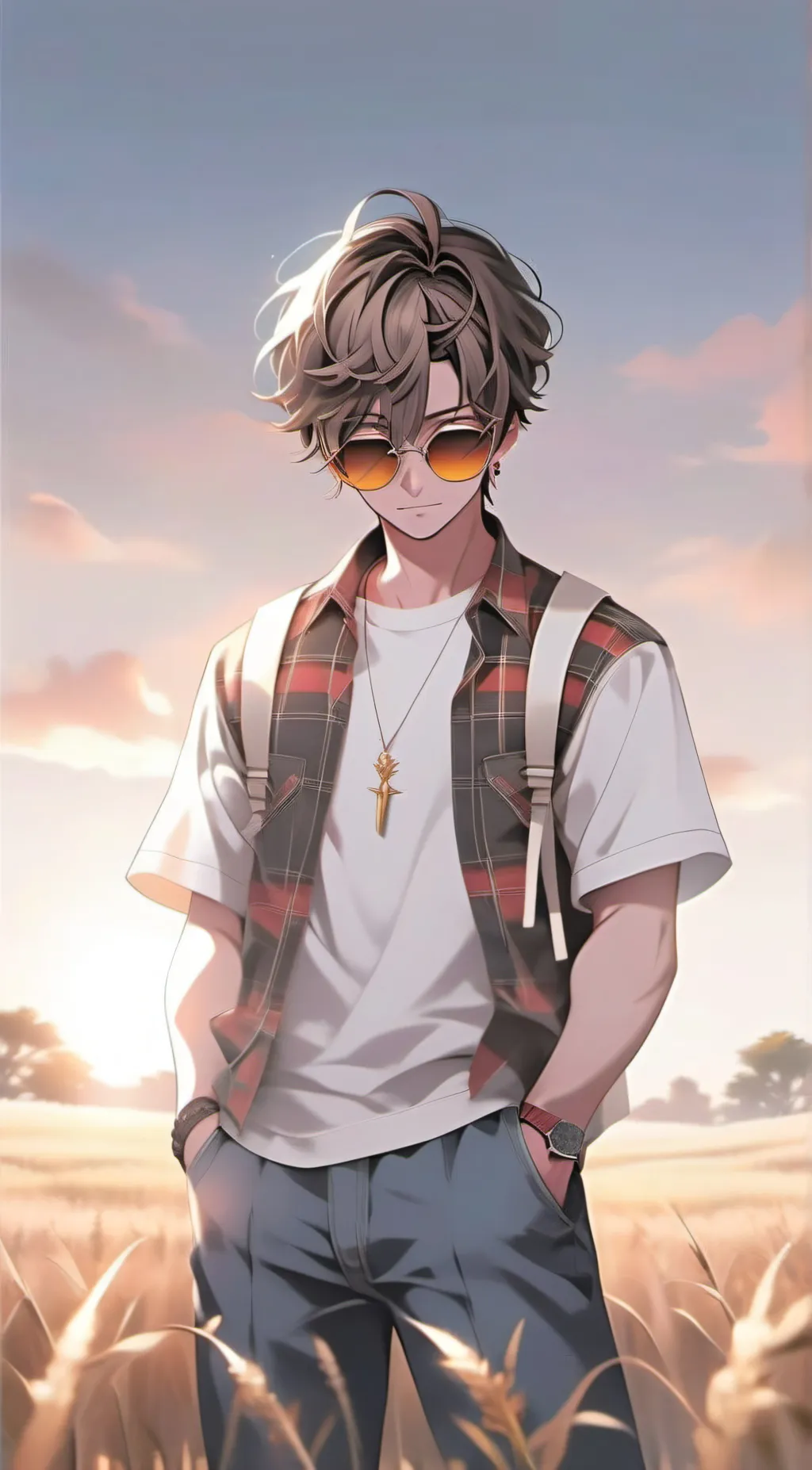 ai character: Kai background