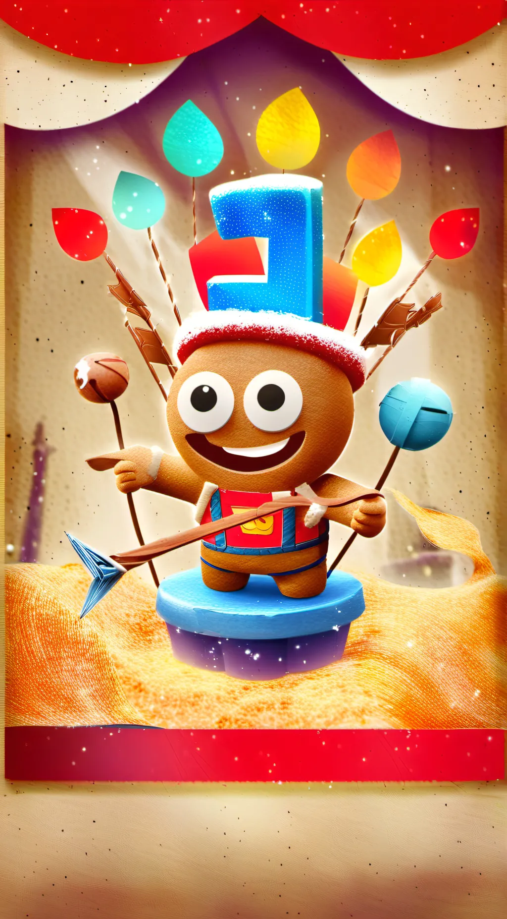 ai character: Kick the buddy background