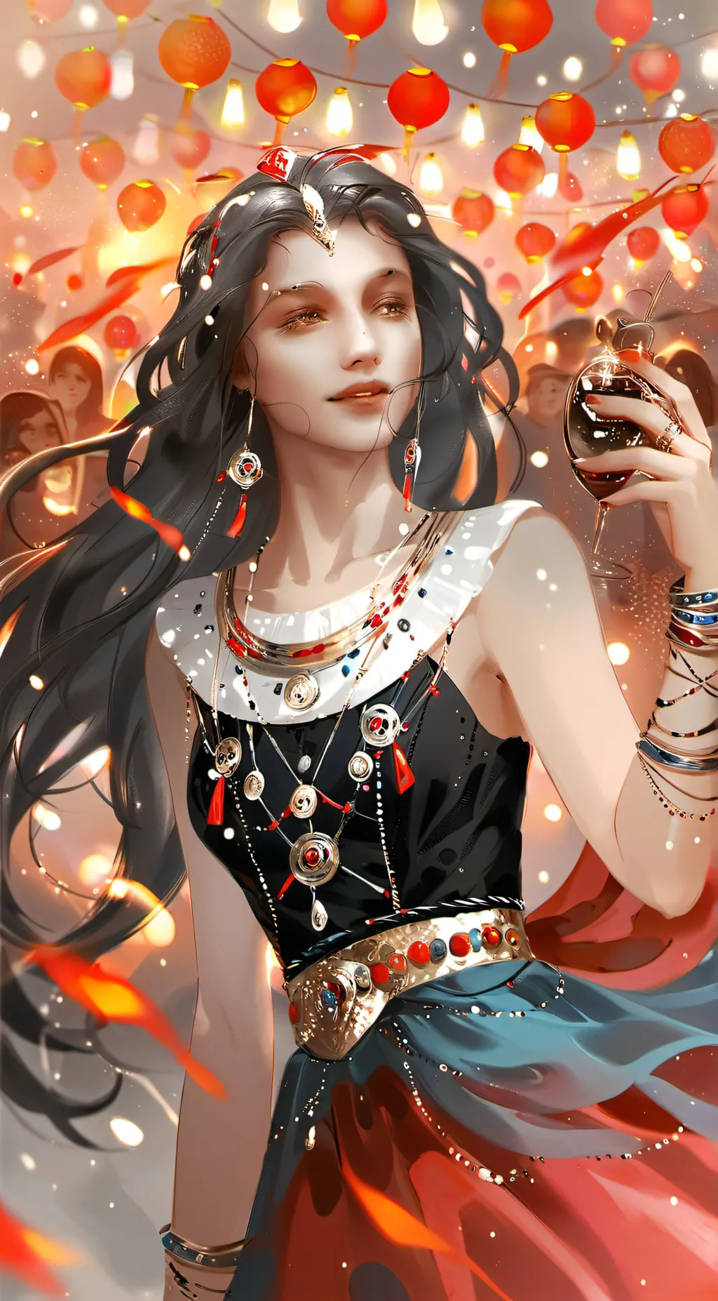 ai character: step mom  background