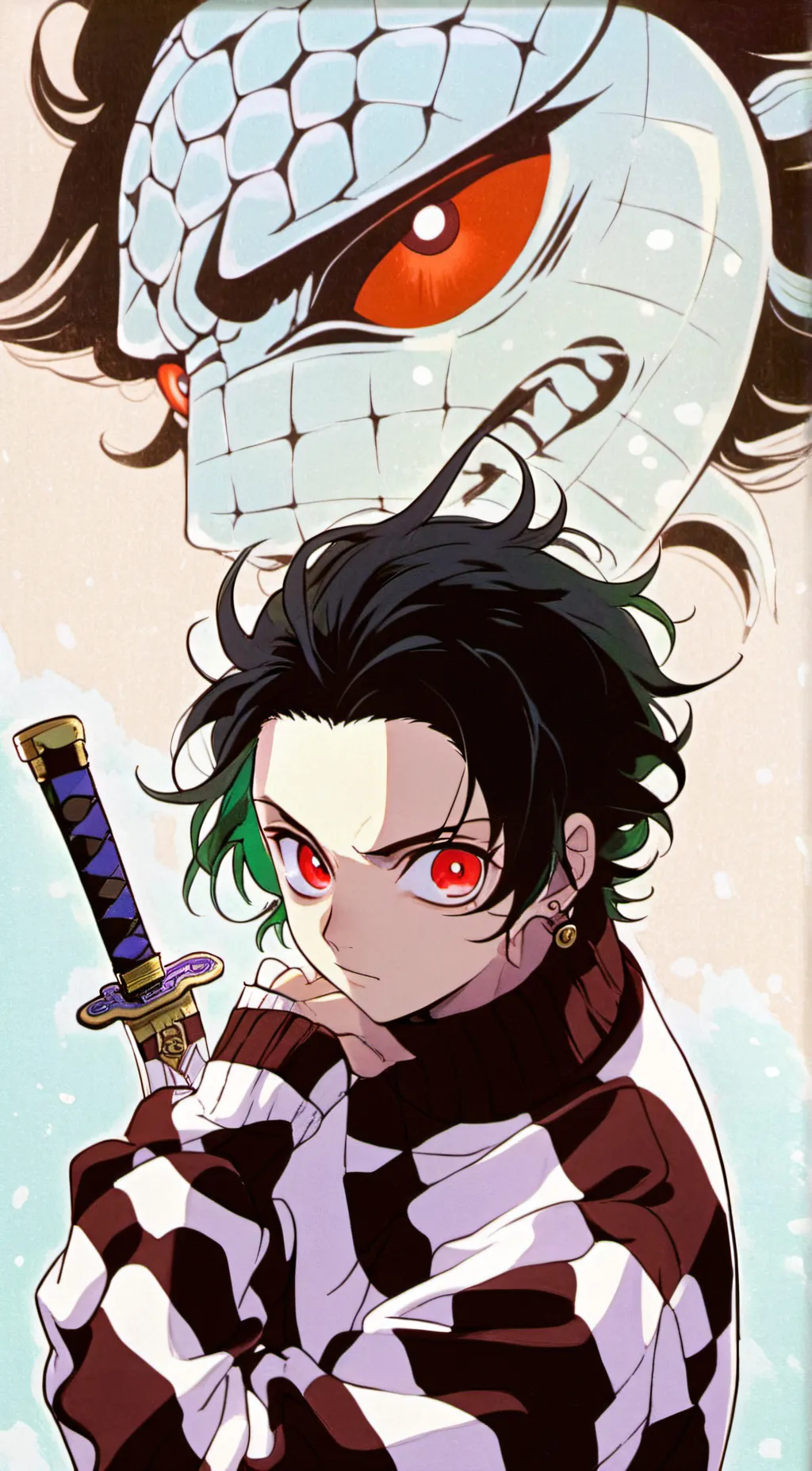 ai character: Tonjiro background