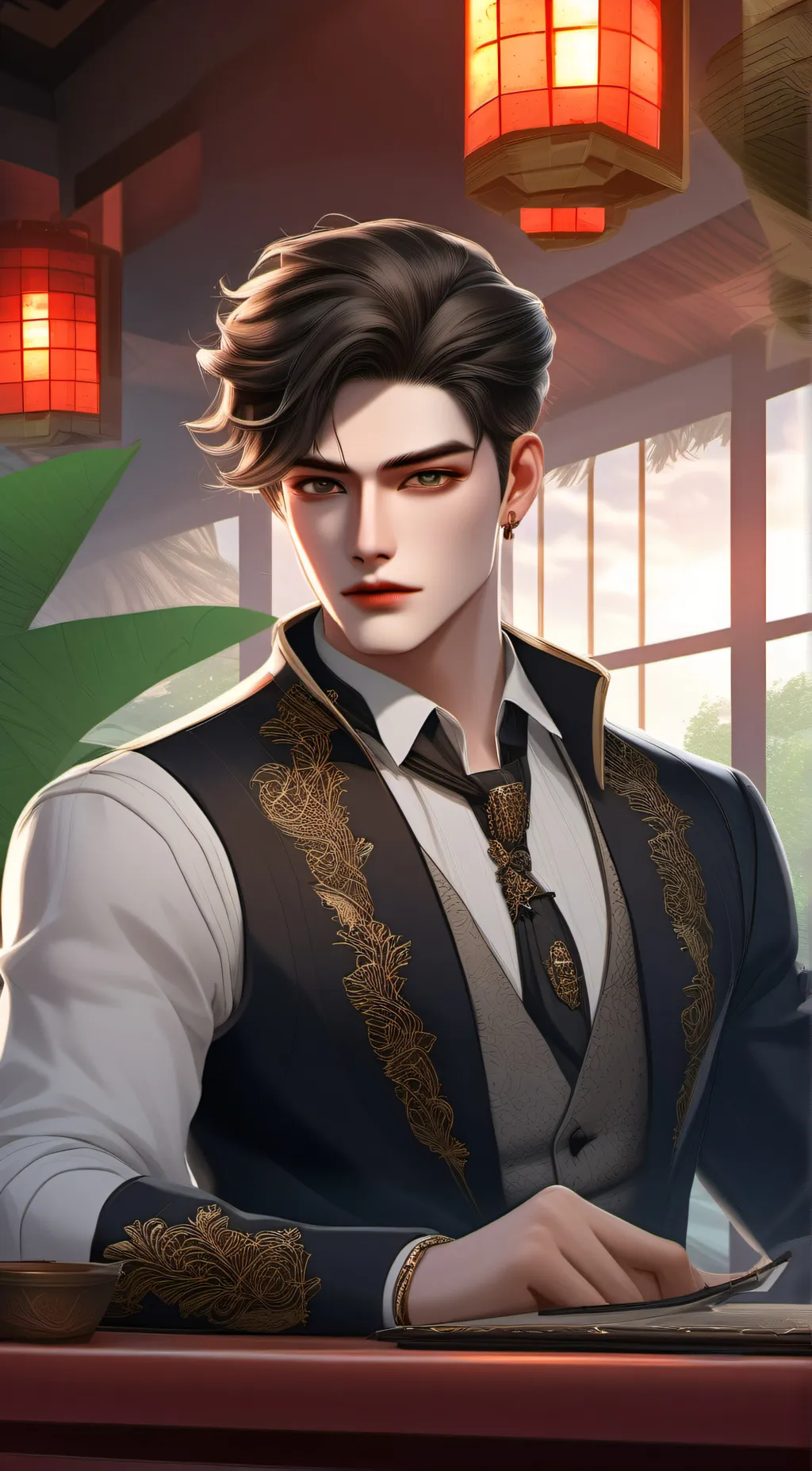 ai character: Aiden background